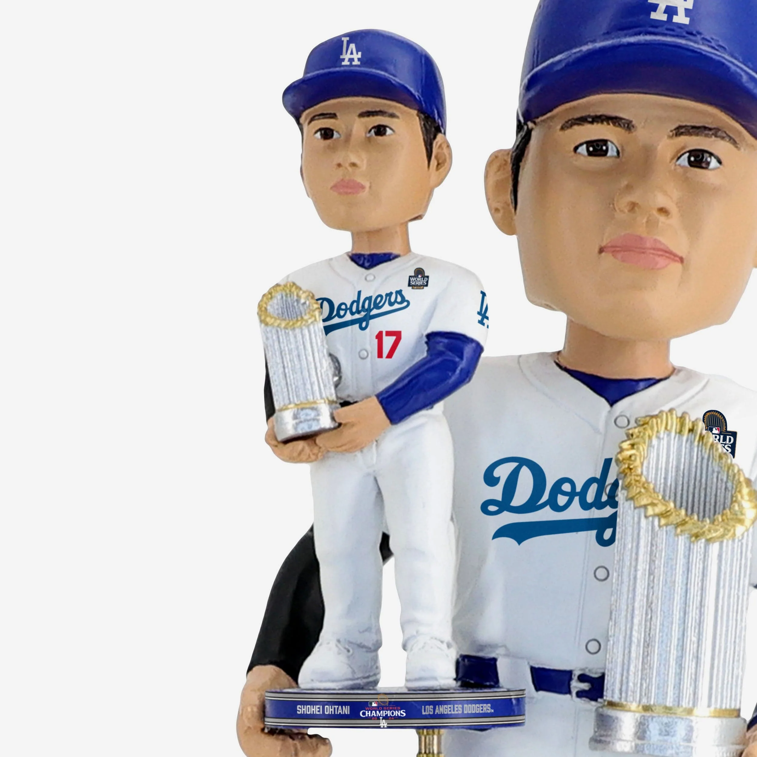 Shohei Ohtani Los Angeles Dodgers 2024 World Series Champions Bobble Dubblz Bobblehead - Image 4