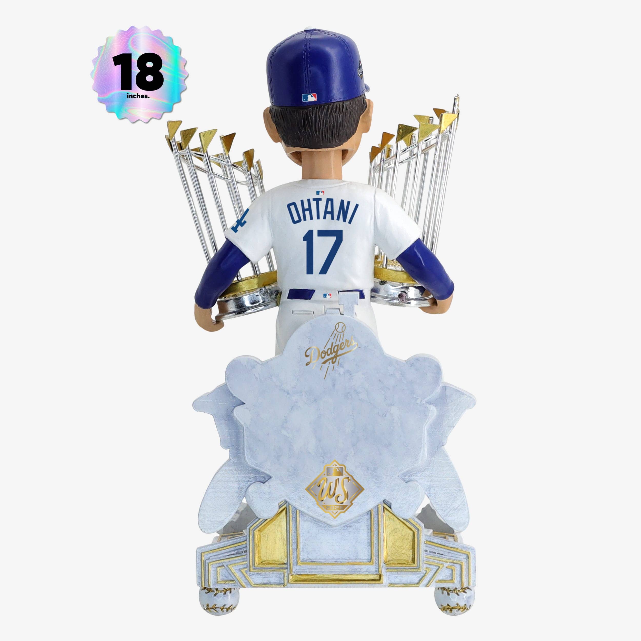 Shohei Ohtani Los Angeles Dodgers 2025 Back To Back World Series Champions Celebration 18 in Player Bobblehead - Image 2