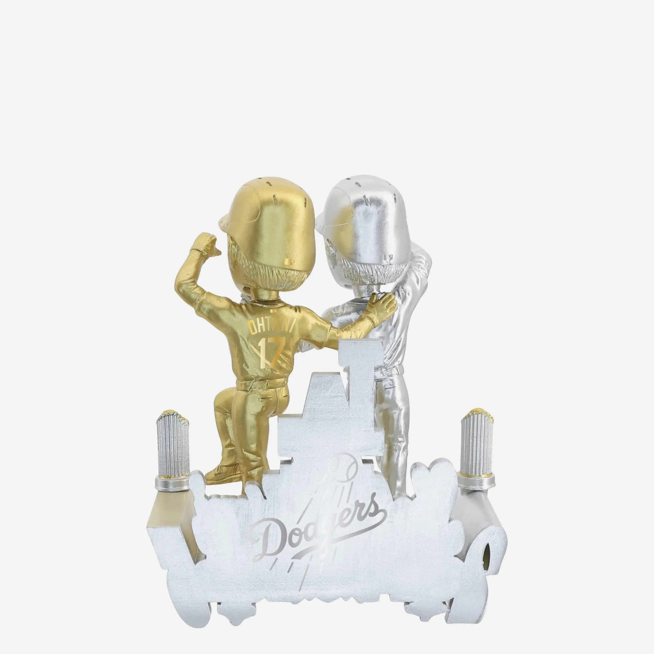 Shohei Ohtani Los Angeles Dodgers 2025 Back To Back World Series Champions Then And Now Bobblehead - Image 4