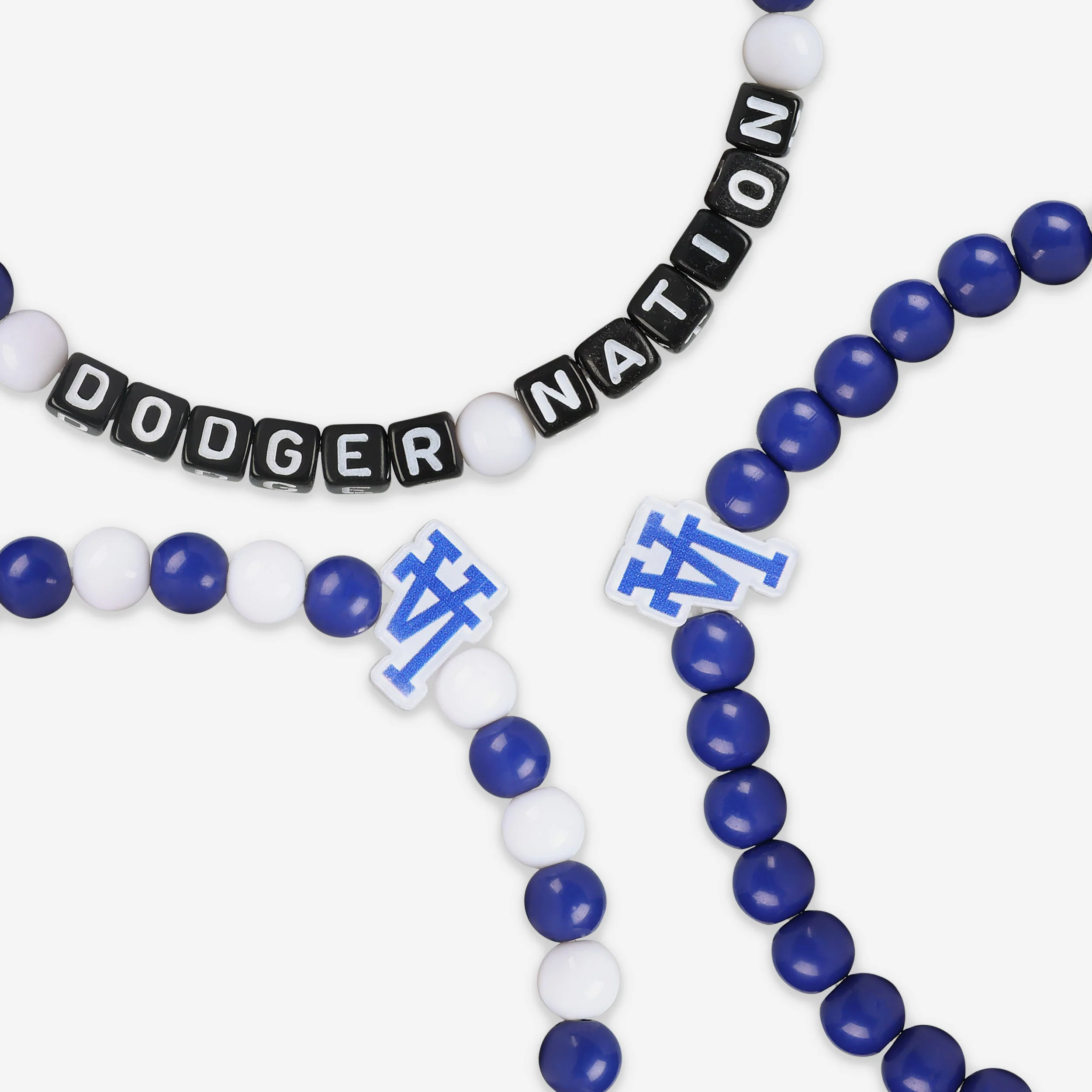 Shohei Ohtani Los Angeles Dodgers 3 Pack Player Beaded Friendship Bracelet - Image 2