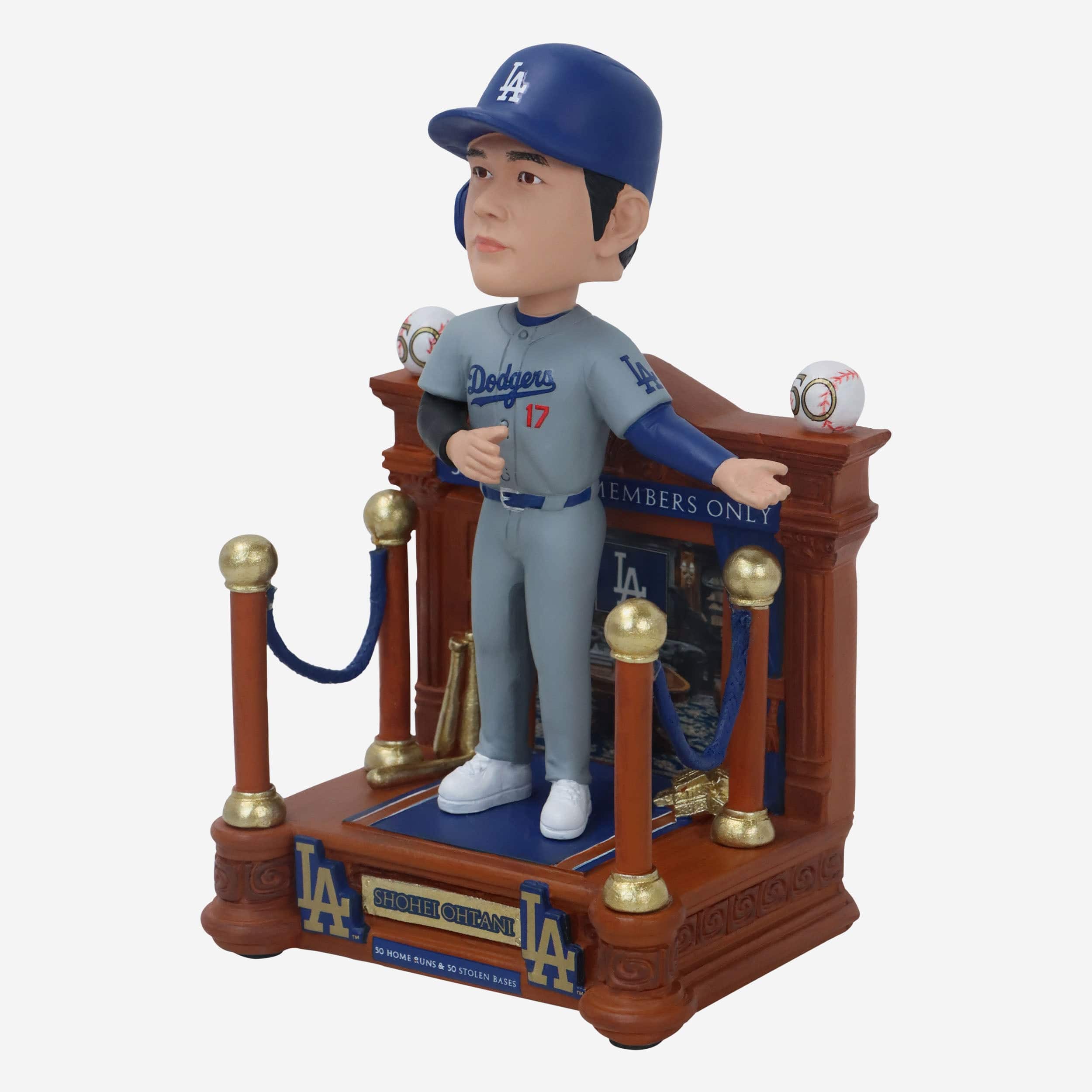 Shohei Ohtani Los Angeles Dodgers 50 Home Runs & 50 Stolen Bases 50/50 Club Entry Bobblehead - Image 4