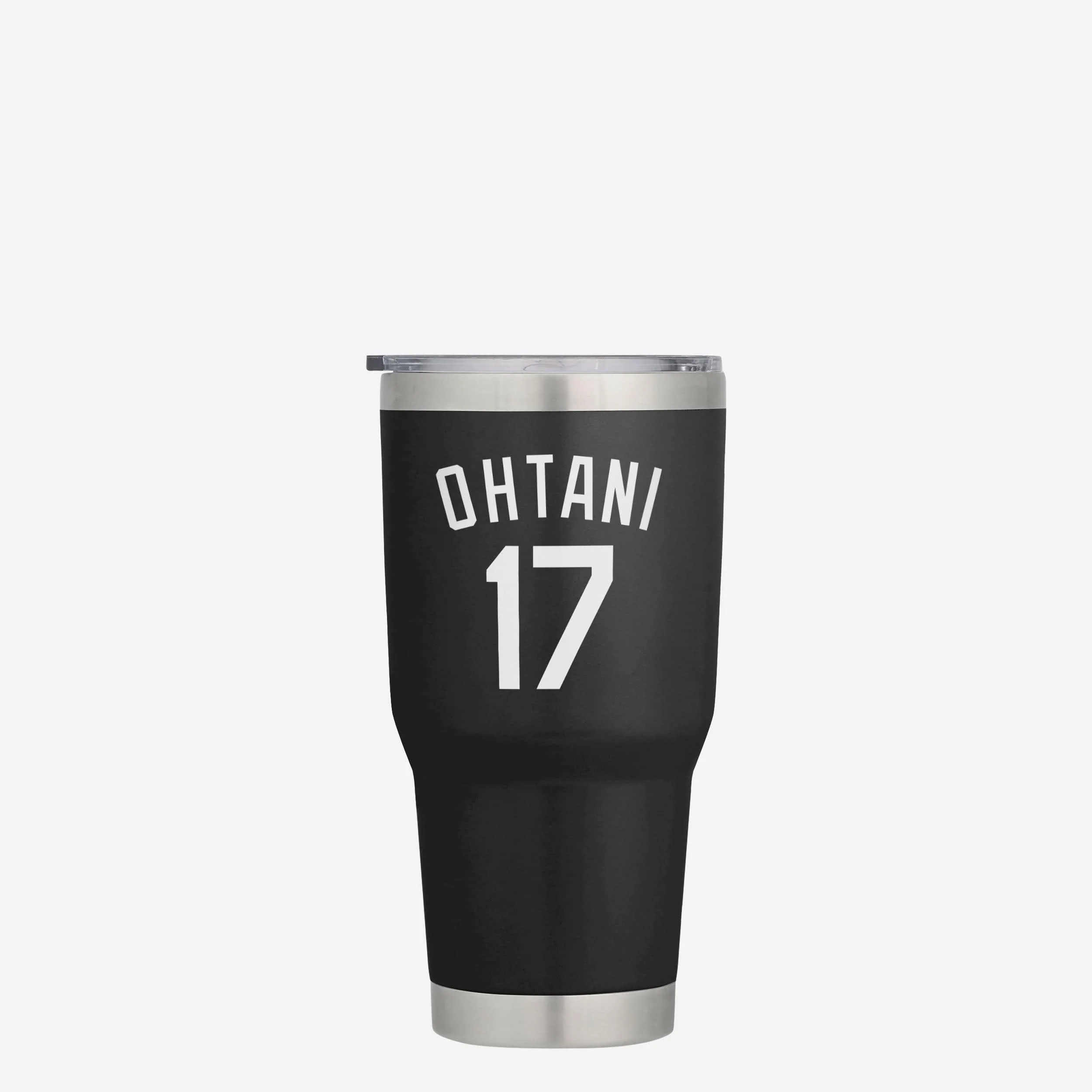 Shohei Ohtani Los Angeles Dodgers 50 Home Runs & 50 Stolen Bases Black 30 oz Player Tumbler - Image 2