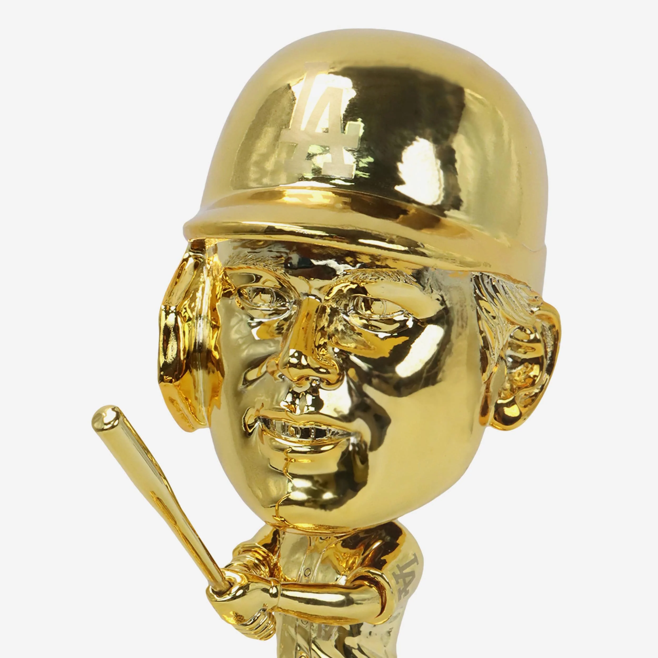 Shohei Ohtani Los Angeles Dodgers 50 Home Runs & 50 Stolen Bases Golden Bighead Bobblehead - Image 2