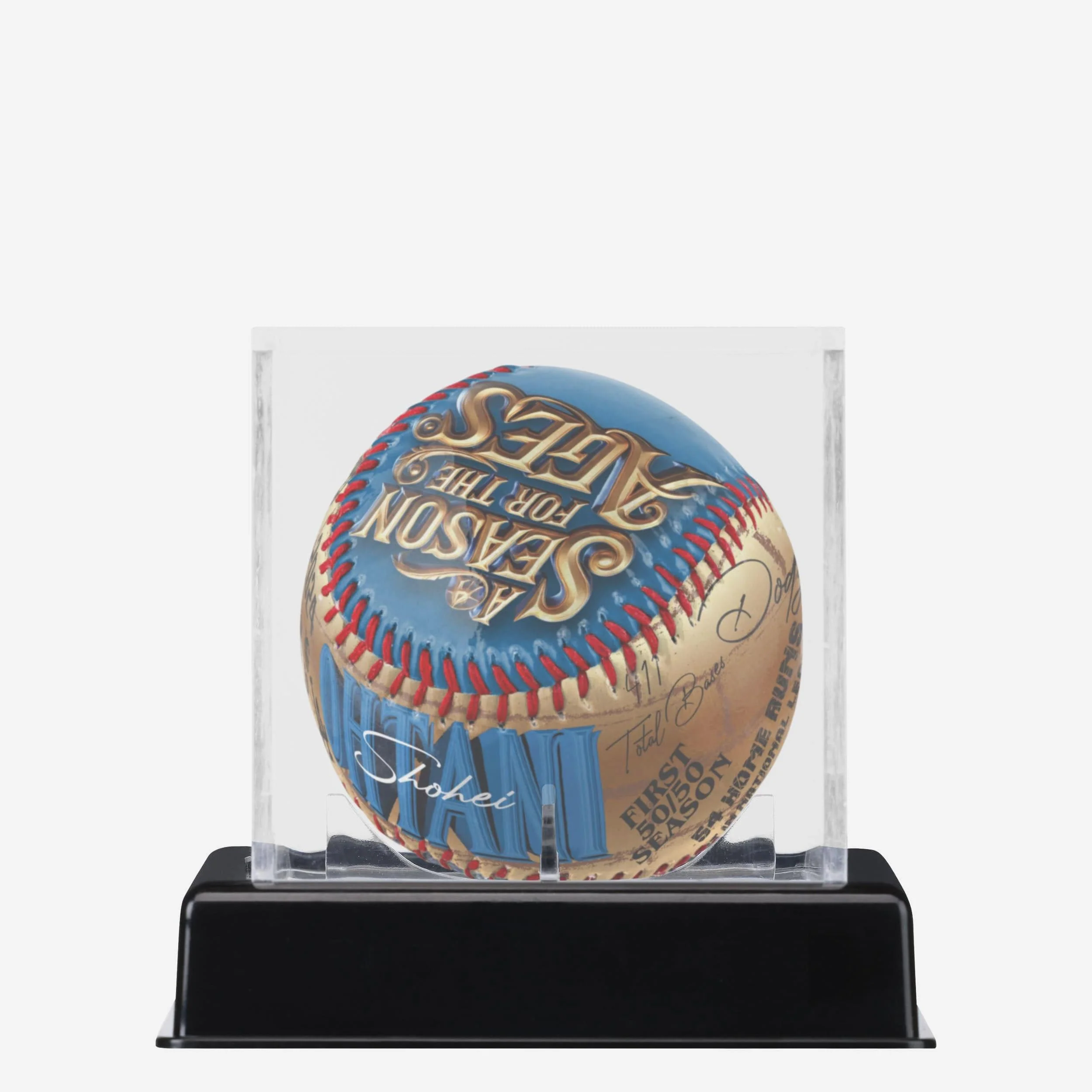 Shohei Ohtani Los Angeles Dodgers a Season for the Ages Commemorative Baseball - Image 3