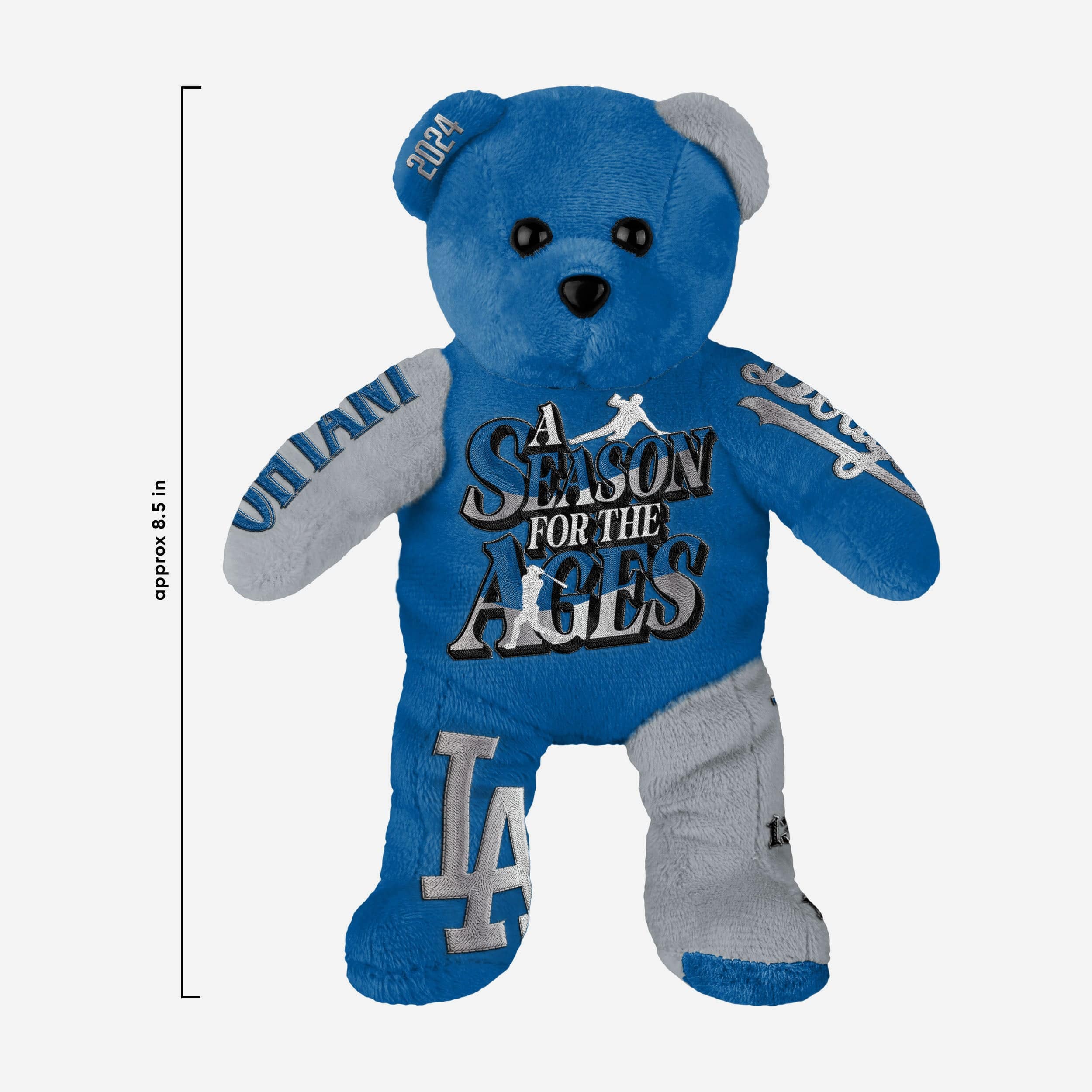 Shohei Ohtani Los Angeles Dodgers a Season for the Ages Team Beans Embroidered Player Bear - Image 3
