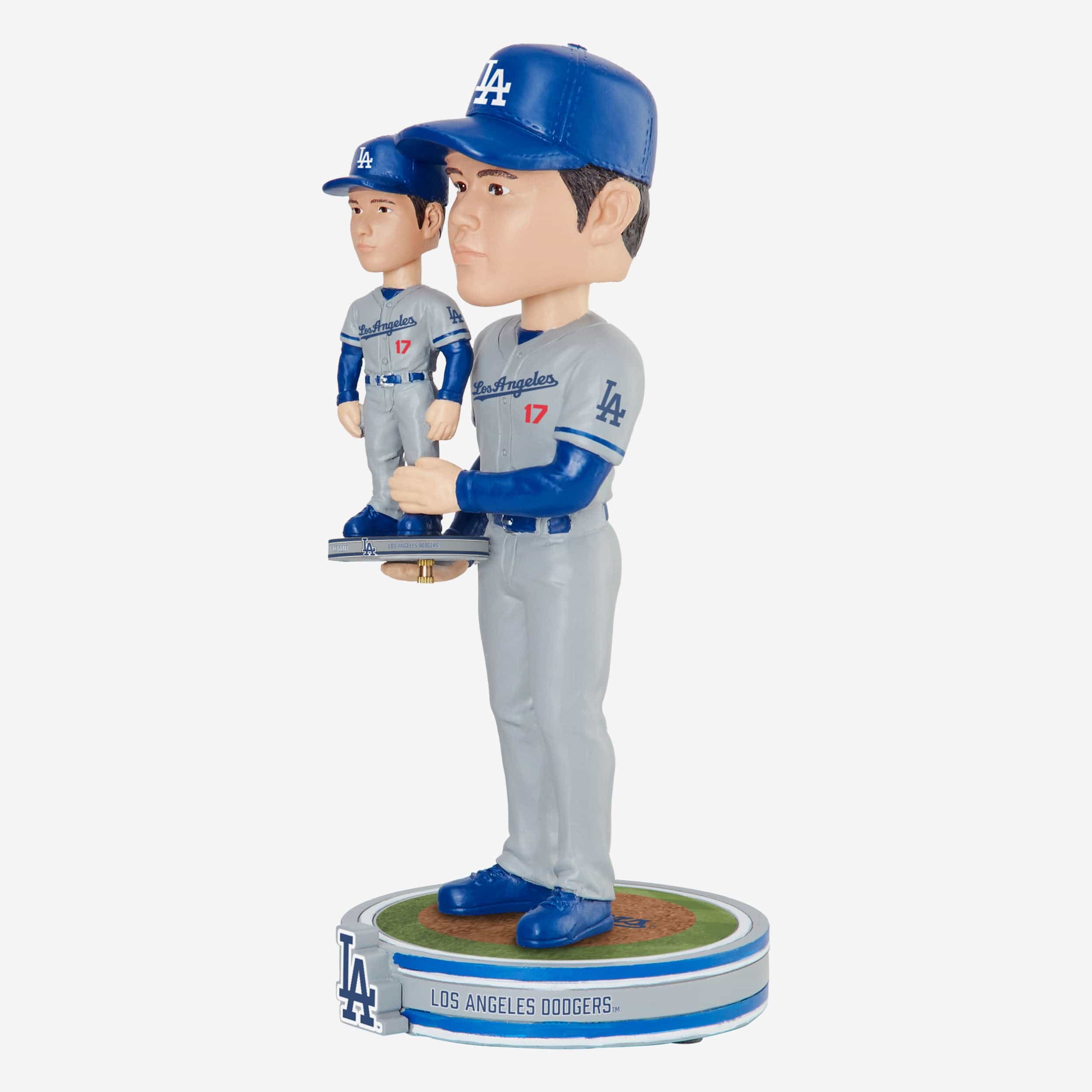 Shohei Ohtani Los Angeles Dodgers Away Uniform Bobble Dubblz Bobblehead - Image 6