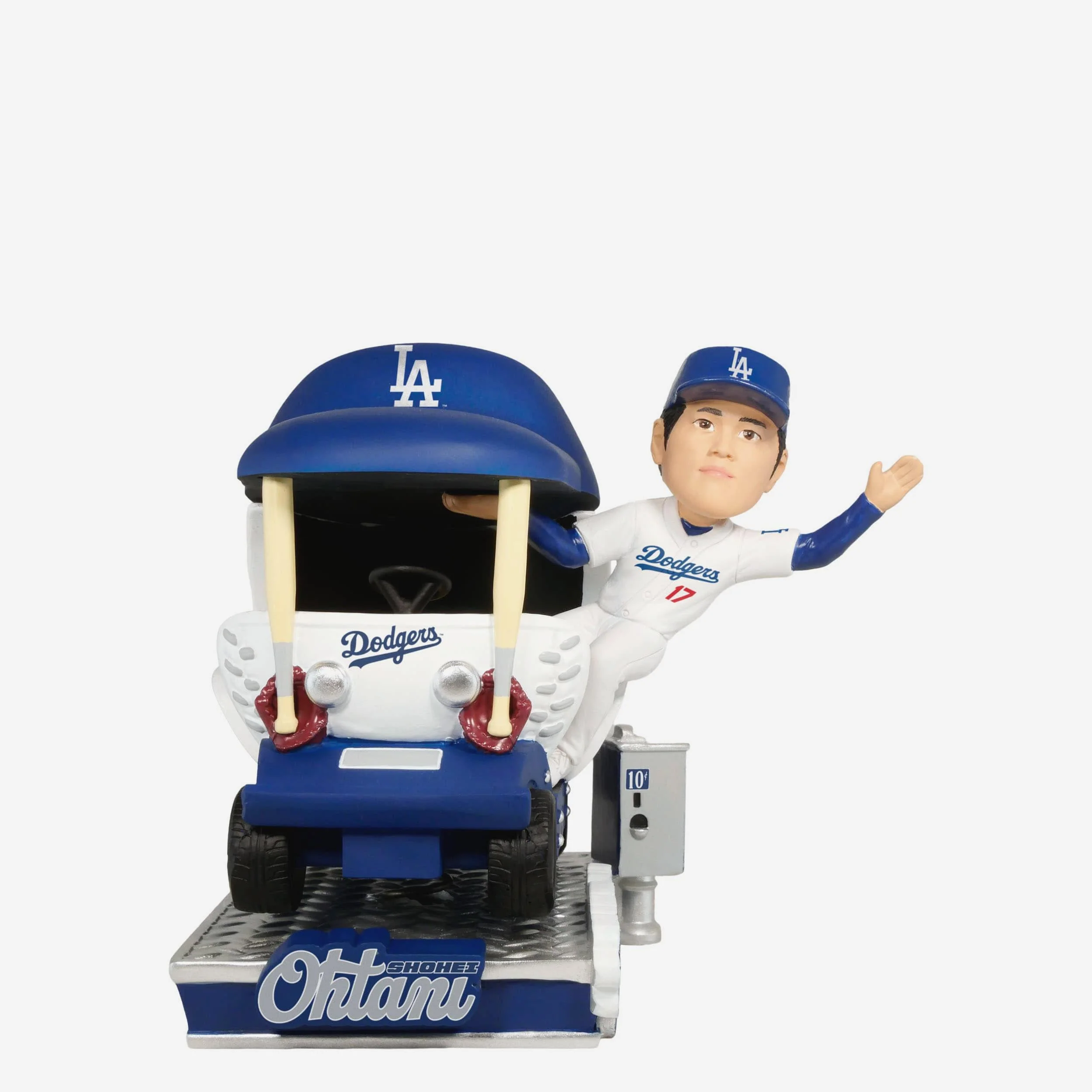 Shohei Ohtani Los Angeles Dodgers Bullpen Cart Bobblehead