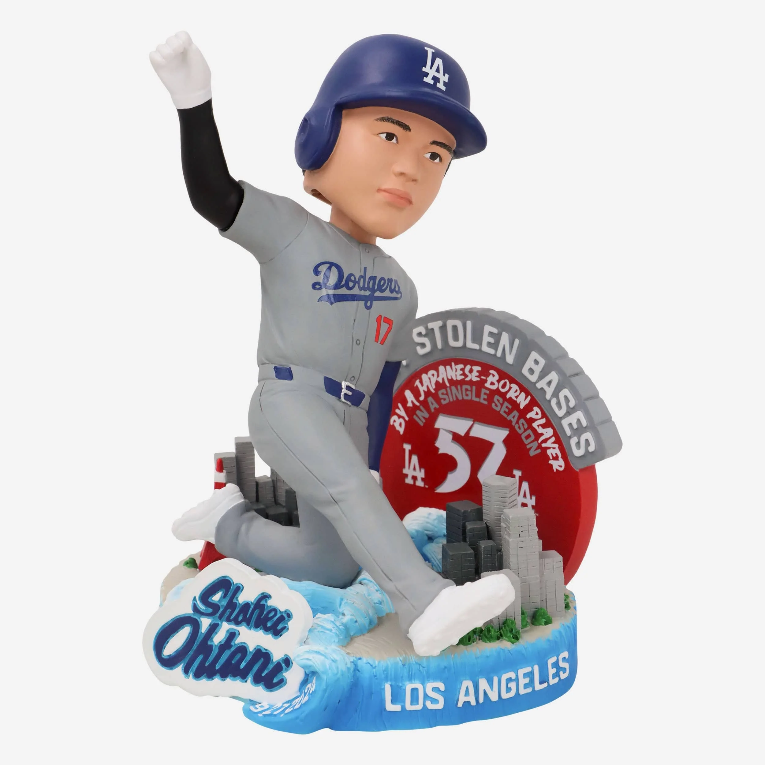 Shohei Ohtani Los Angeles Dodgers Most Stolen Bases in a Single MLB Season by a Japanese Born Player Bobblehead - Image 4