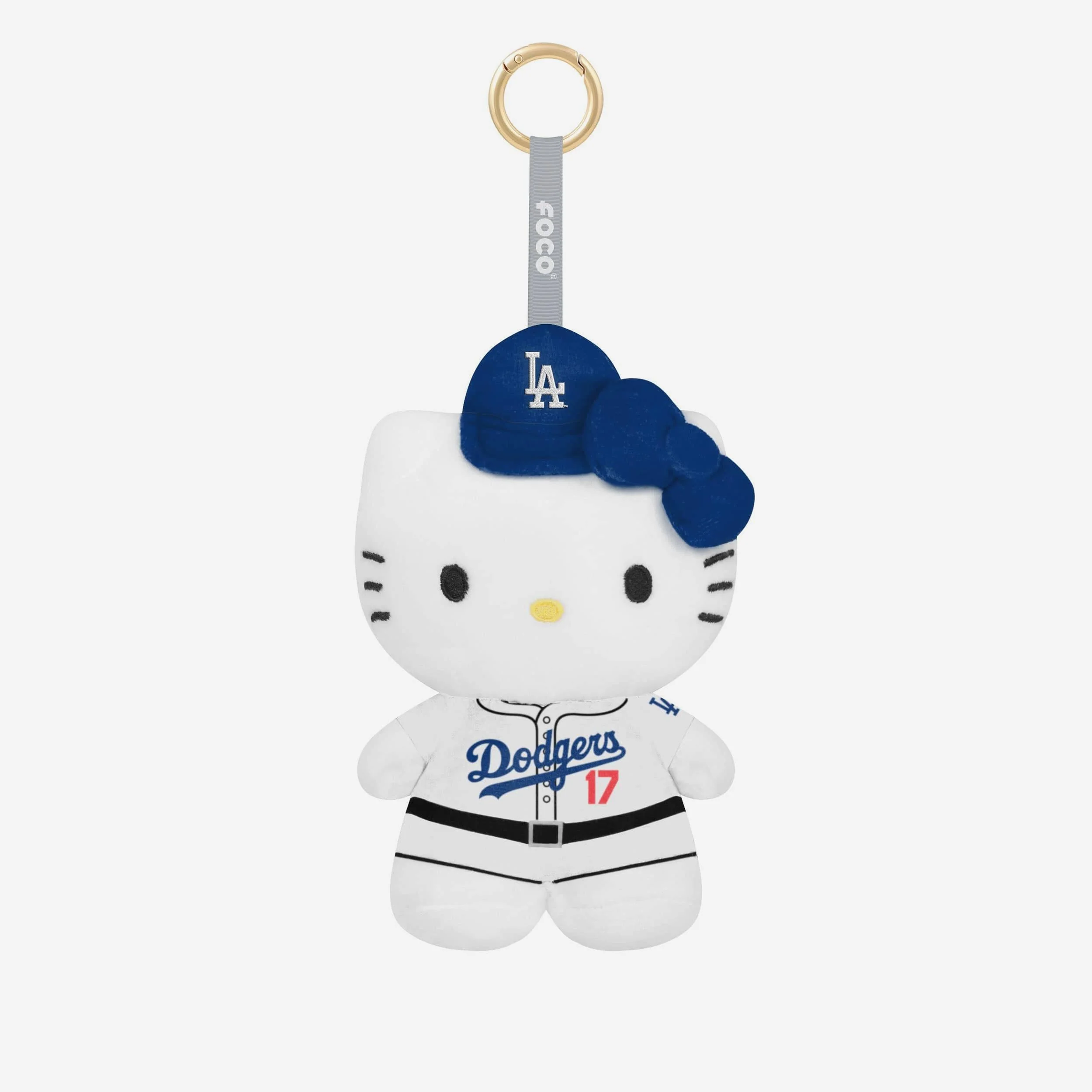 Shohei Ohtani Los Angeles Dodgers Plush Hello Kitty® Bag Charm Keychain