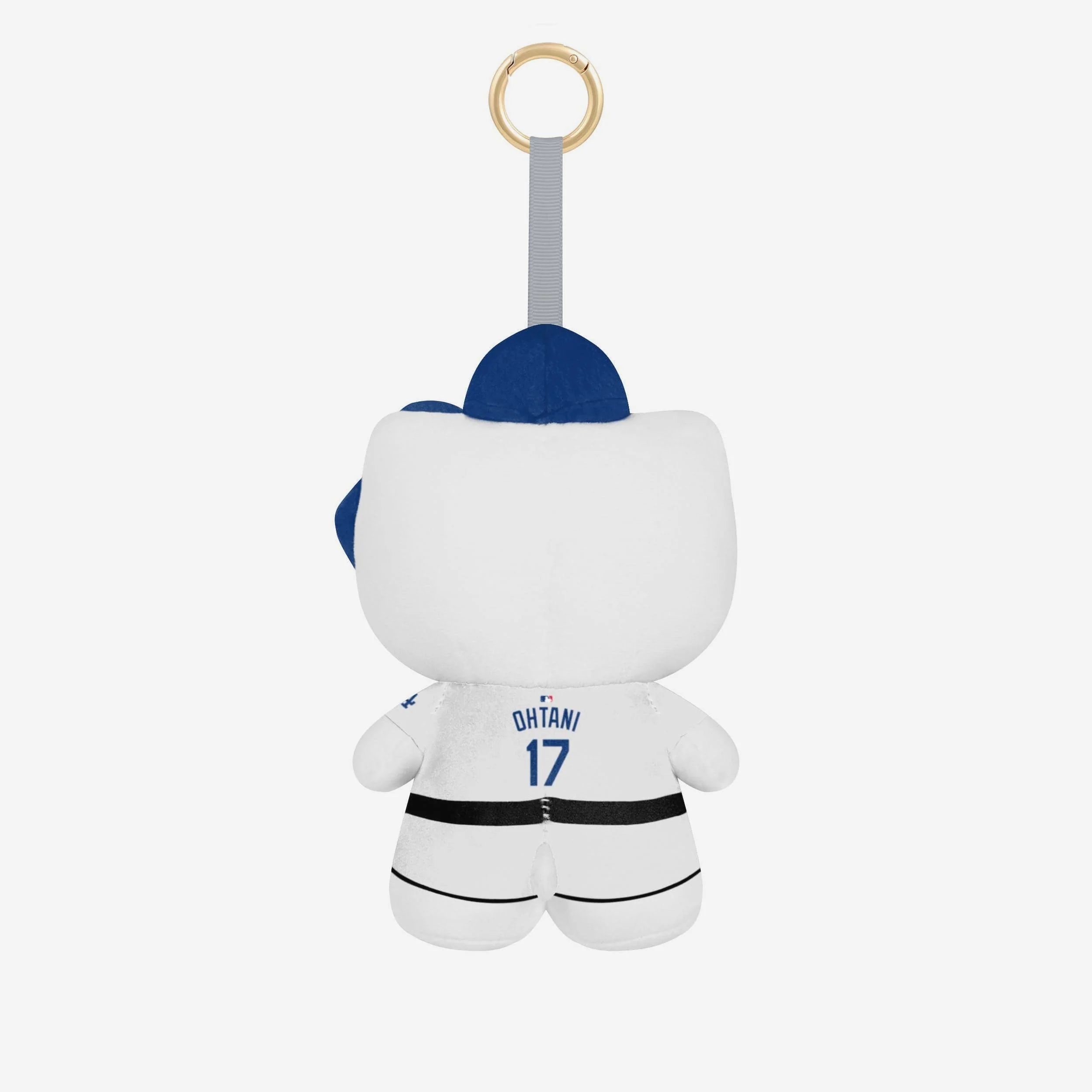 Shohei Ohtani Los Angeles Dodgers Plush Hello Kitty® Bag Charm Keychain - Image 2