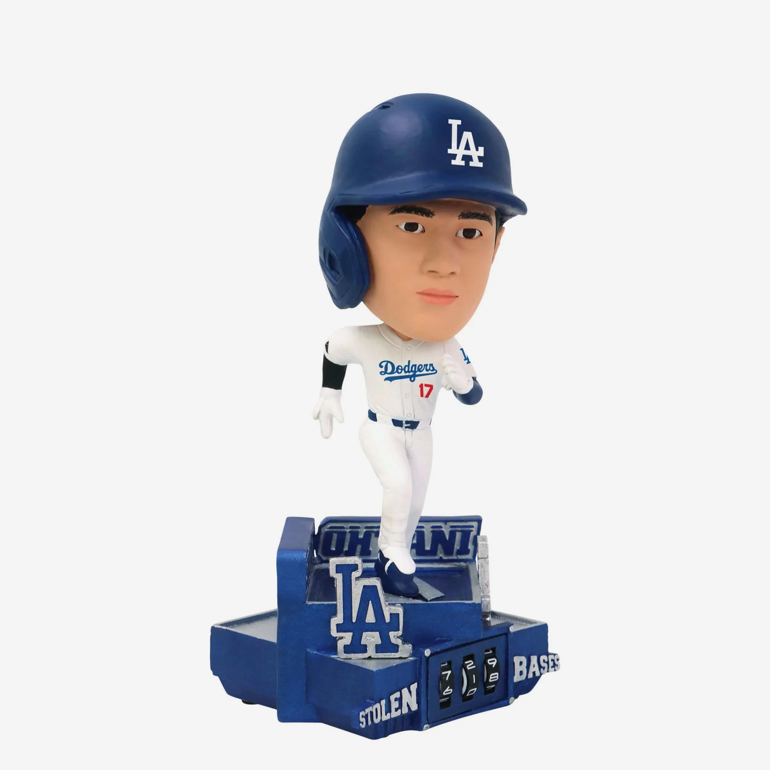 Shohei Ohtani Los Angeles Dodgers Stolen Base Counter Medium Bighead Bobblehead - Image 4