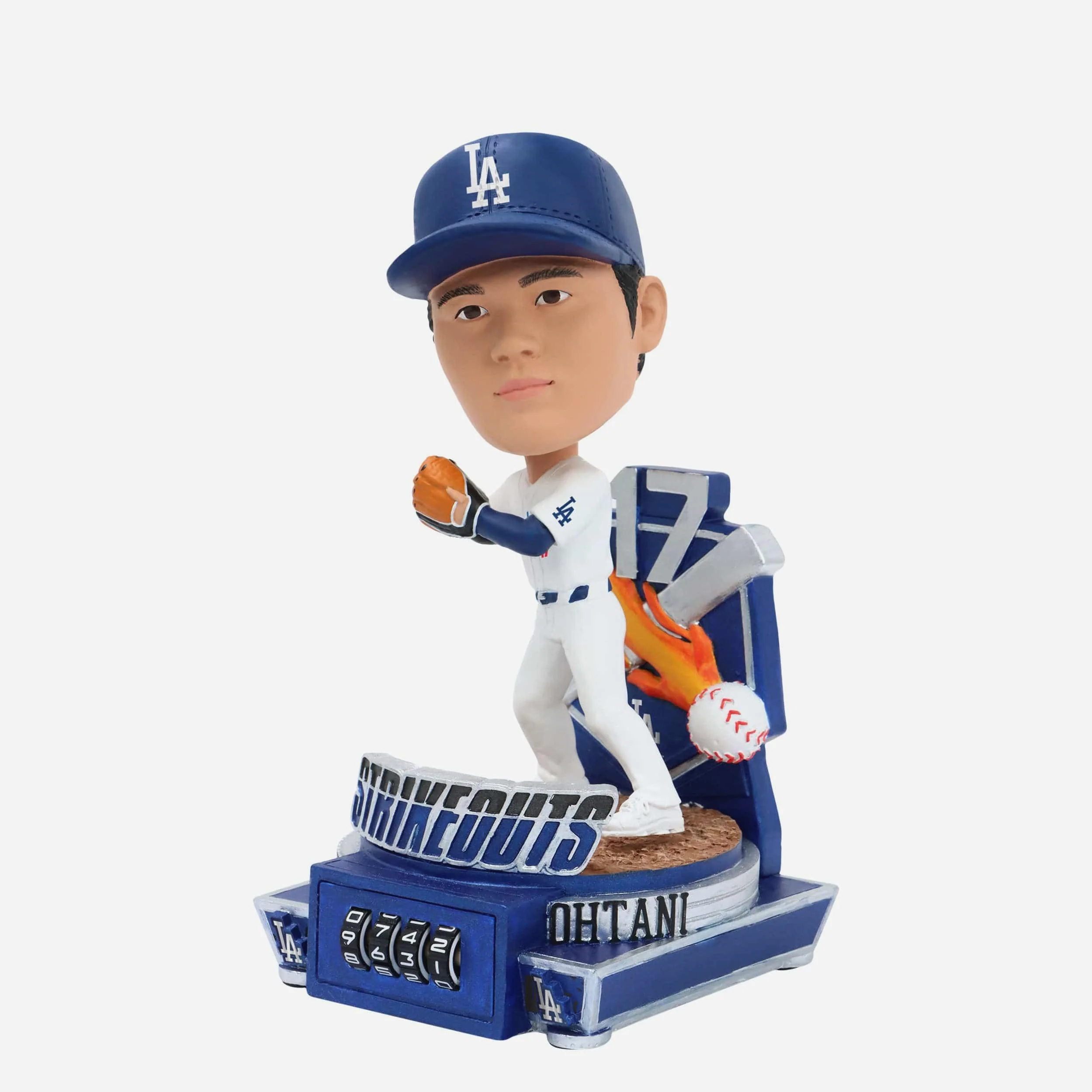 Shohei Ohtani Los Angeles Dodgers Strike Out Counter Bighead Bobblehead - Image 4