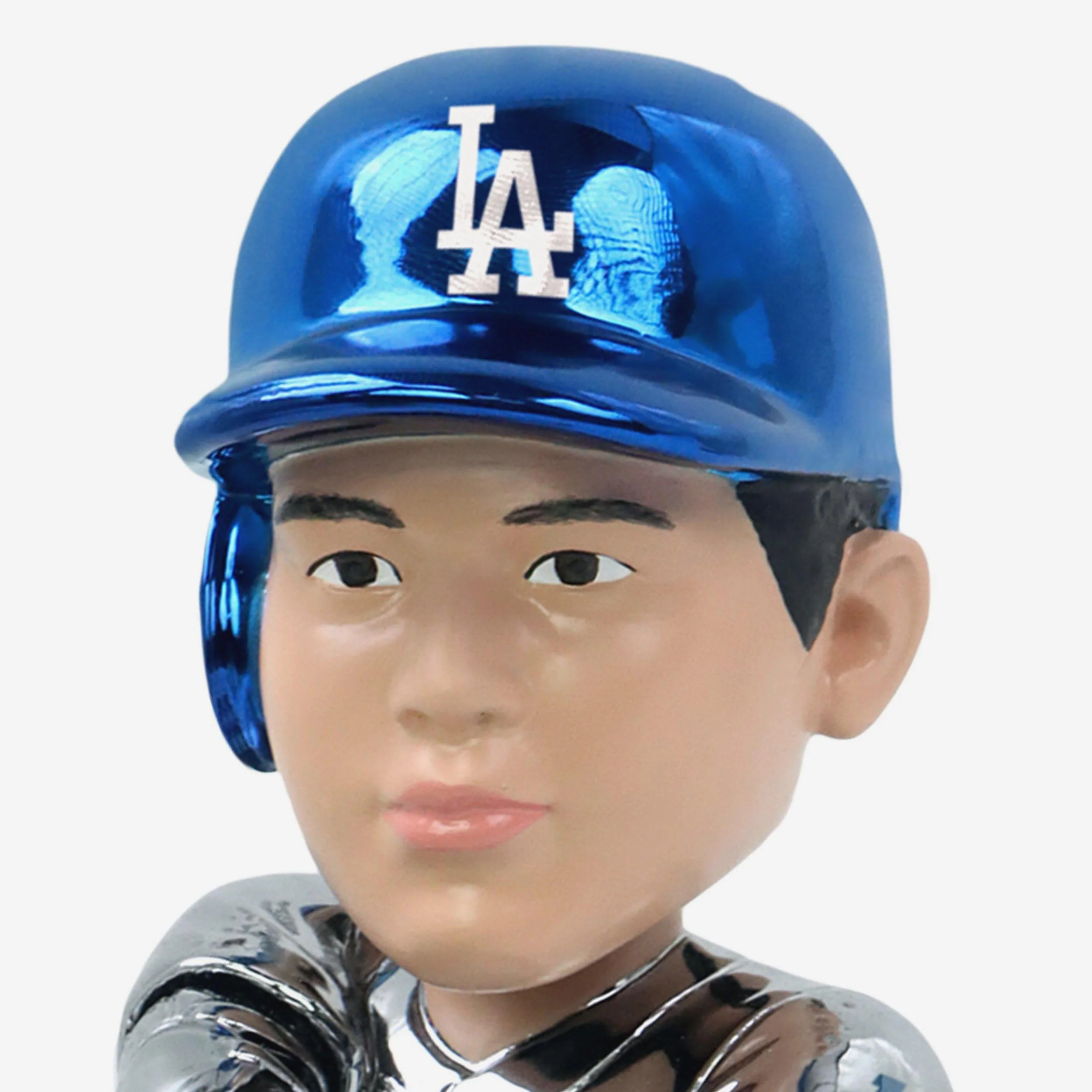 Shohei Ohtani Los Angeles Dodgers Welcome To The 50/50 Club One Year Anniversary Electroplated Bobblehead - Image 2