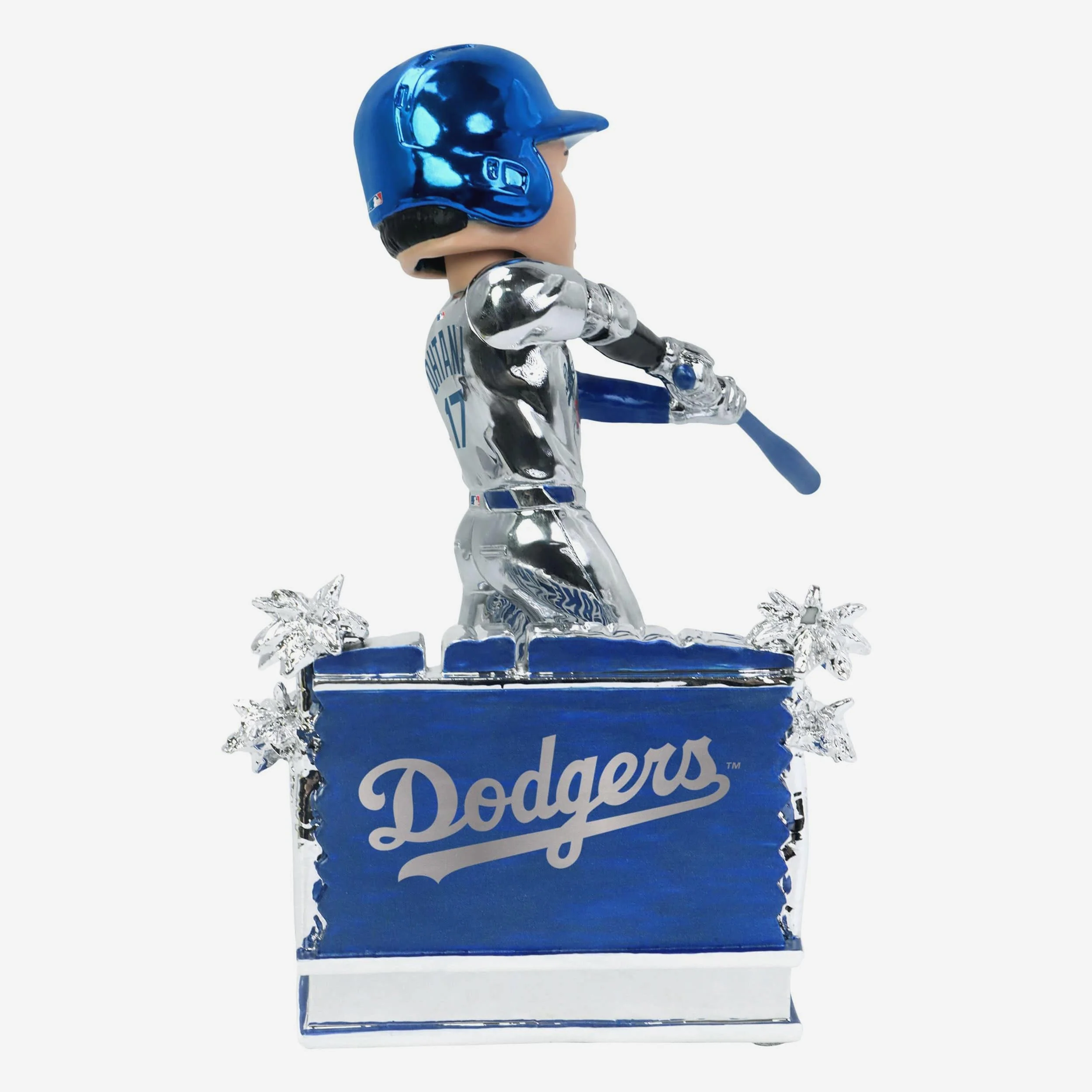 Shohei Ohtani Los Angeles Dodgers Welcome To The 50/50 Club One Year Anniversary Electroplated Bobblehead - Image 5