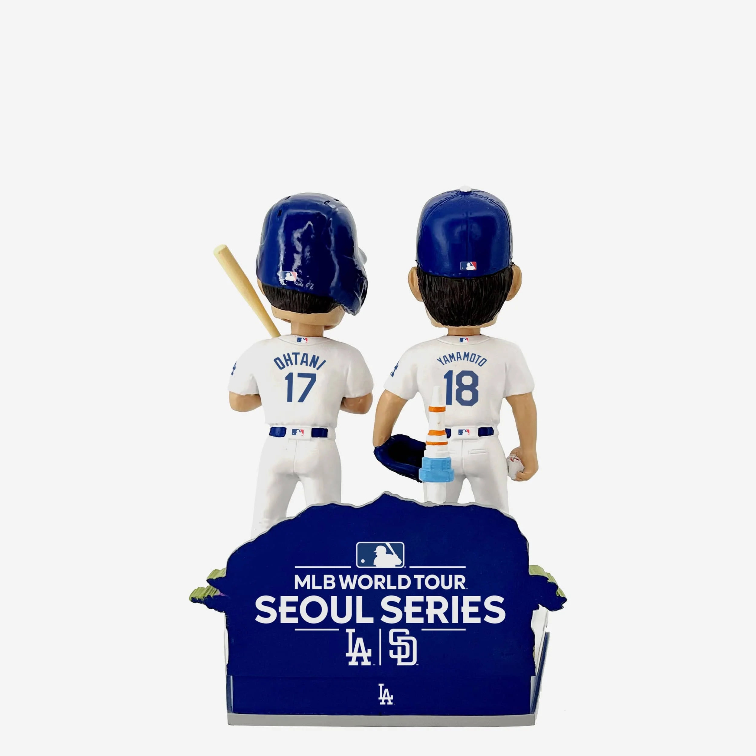 Shohei Ohtani & Yoshinobu Yamamoto Los Angeles Dodgers 2024 Seoul Series Dual Bobblehead - Image 6