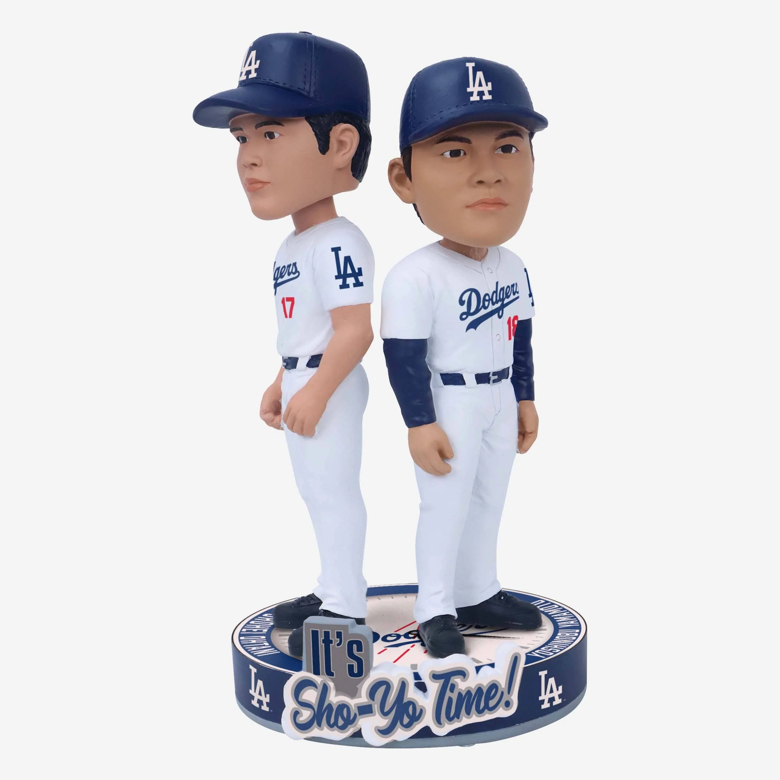 Shohei Ohtani & Yoshinobu Yamamoto Los Angeles Dodgers It's Sho-Yo Time Dual Bobblehead