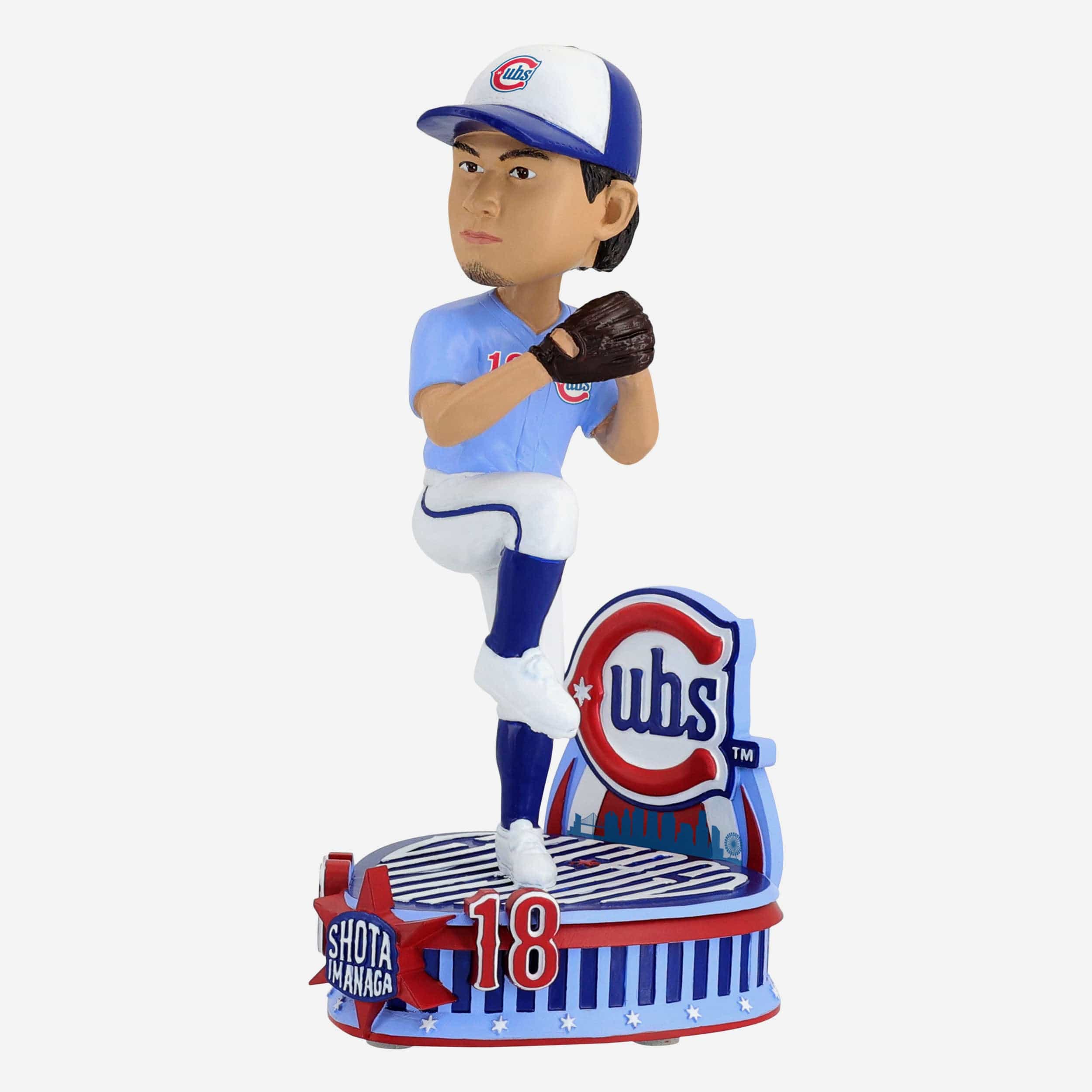 Shota Imanaga Chicago Cubs Alternate Uniform Bobblehead - Image 4
