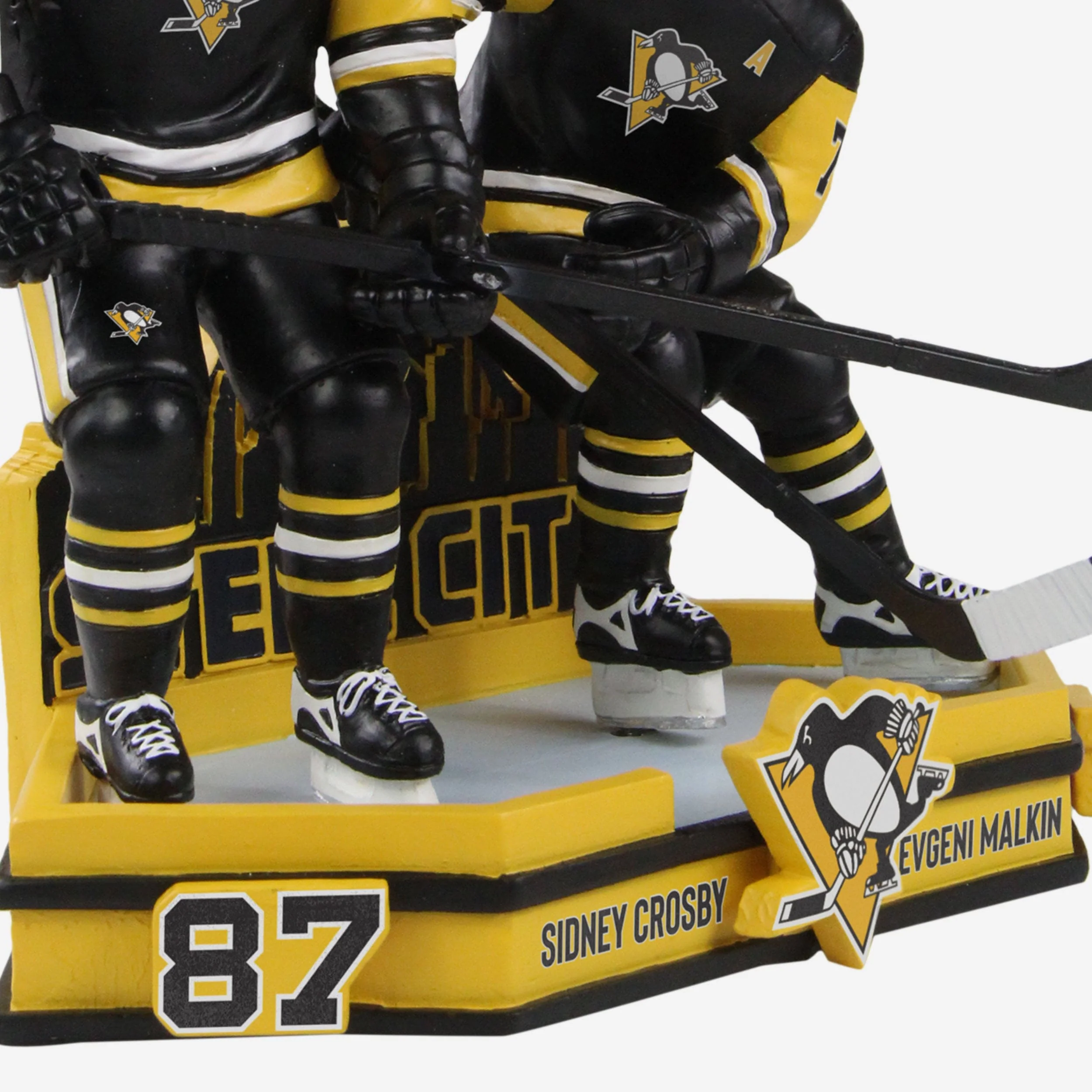 Sidney Crosby & Evgeni Malkin Pittsburgh Penguins Bobblemate Dual Bobblehead - Image 4