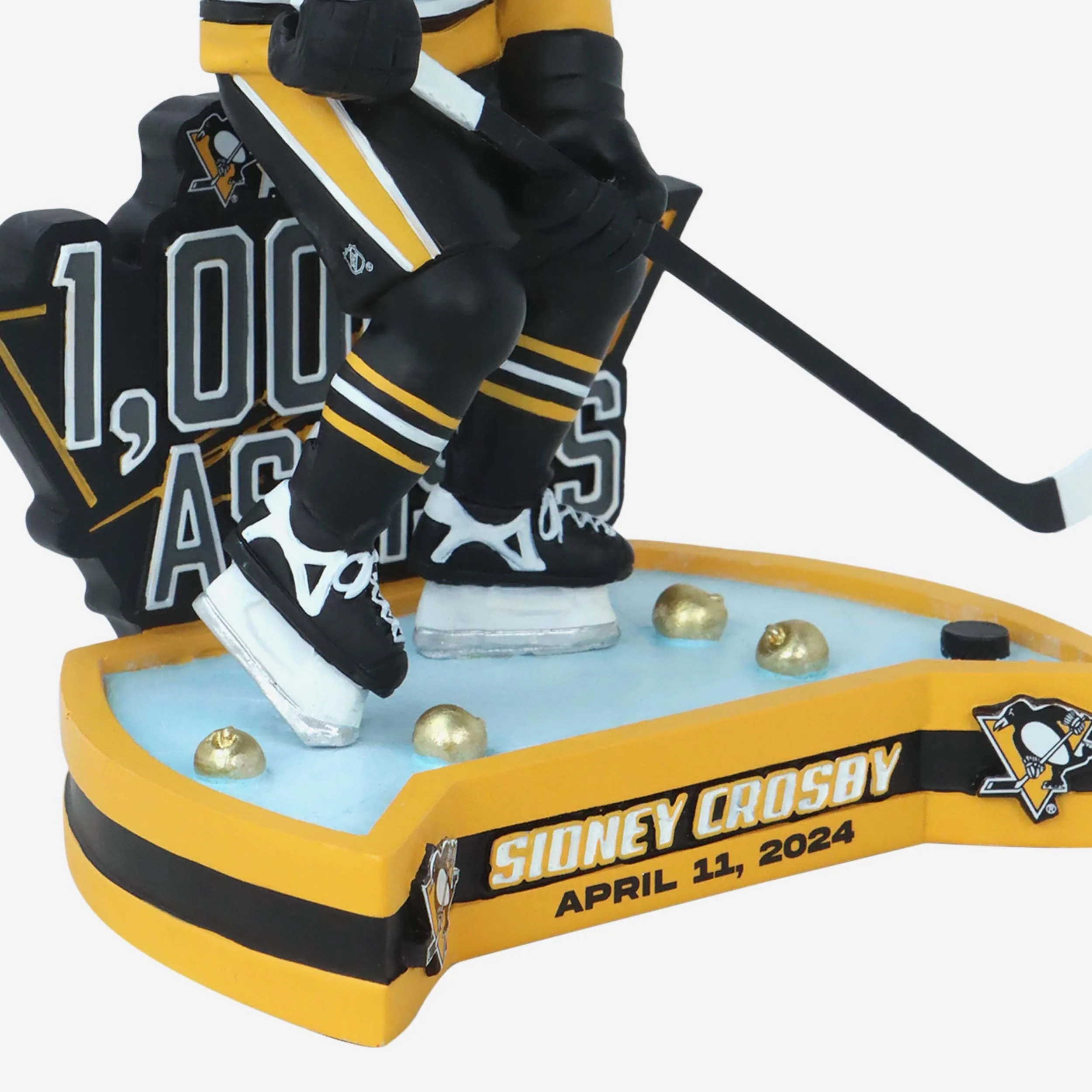Sidney Crosby Pittsburgh Penguins 1000 Assists Bobblehead - Image 3