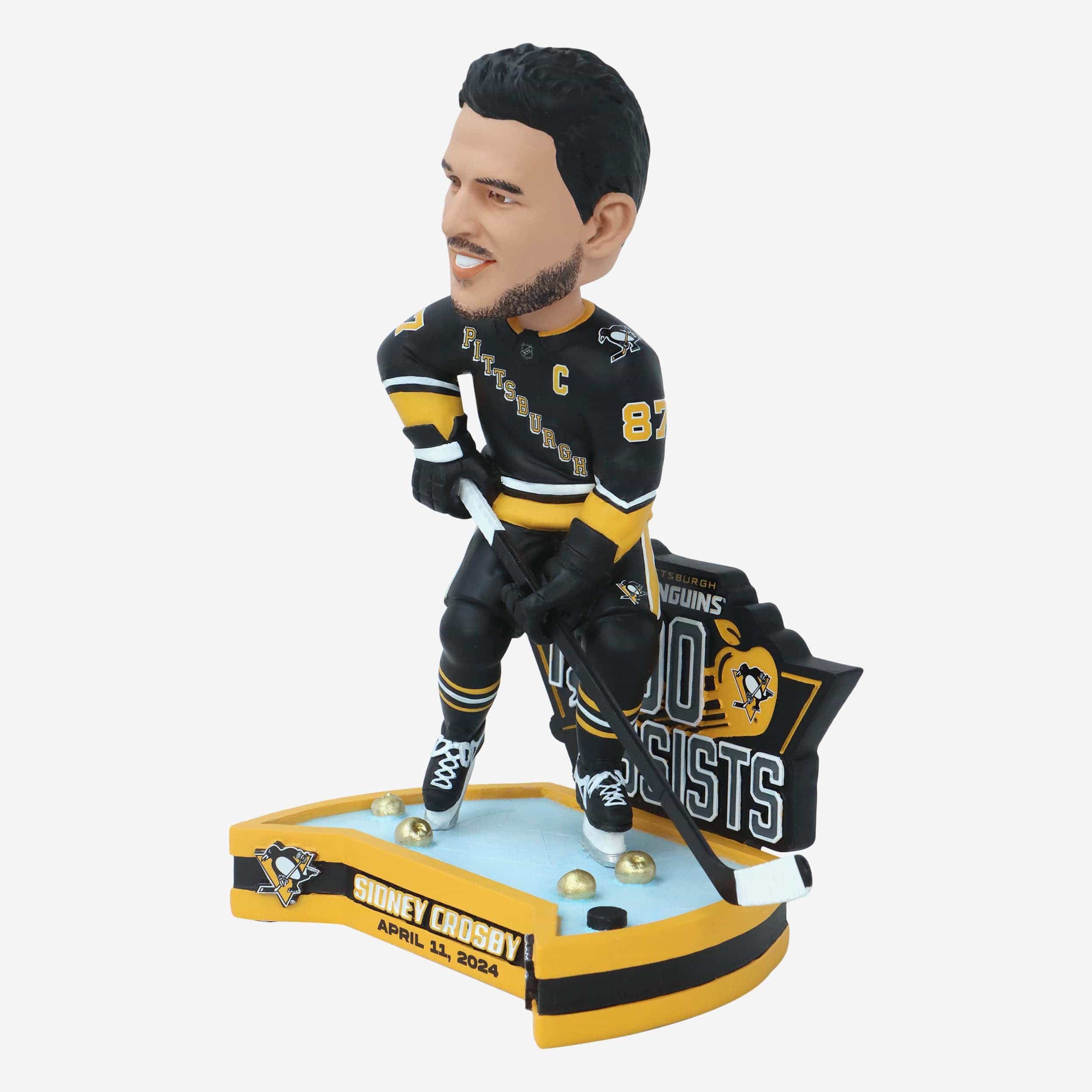 Sidney Crosby Pittsburgh Penguins 1000 Assists Bobblehead - Image 4