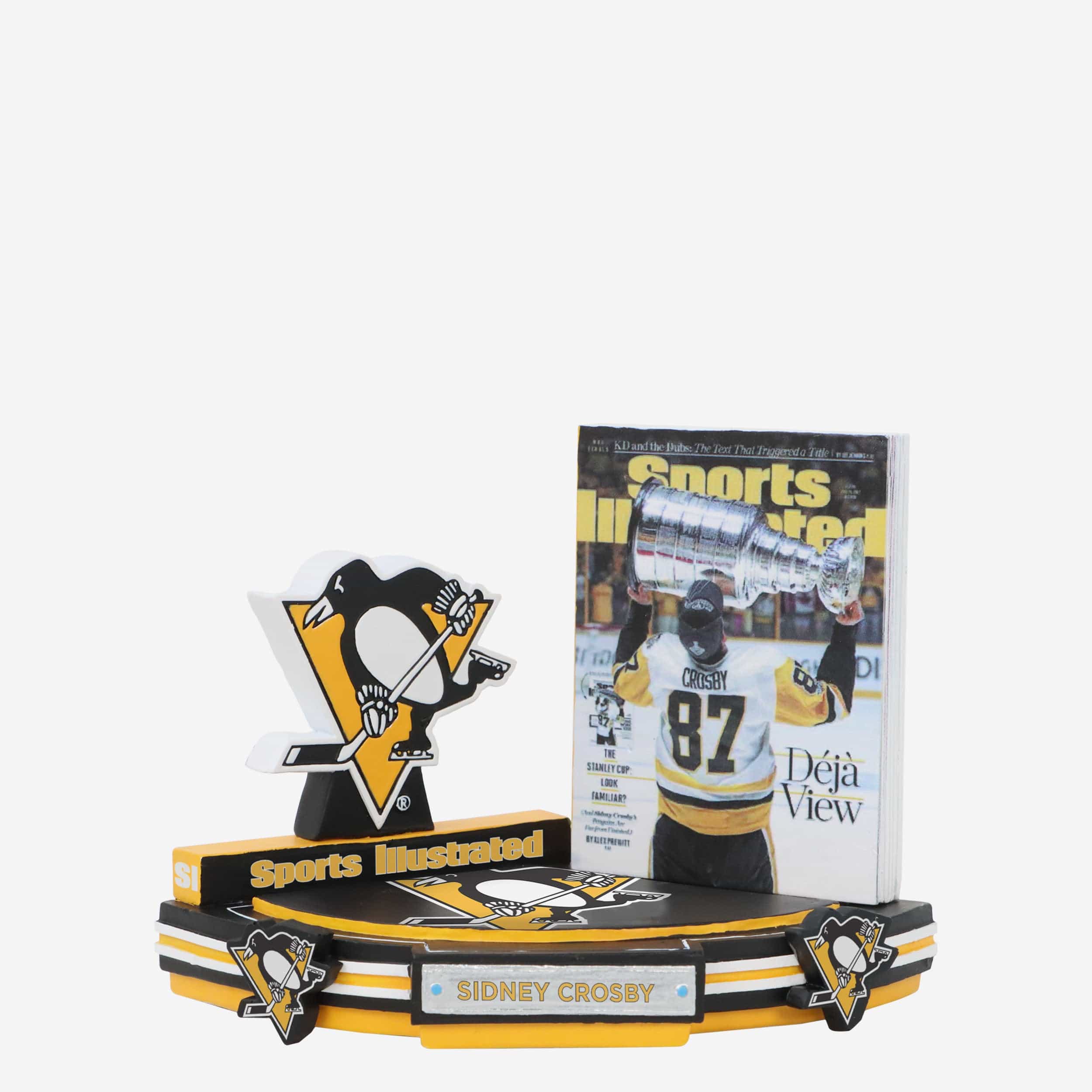 Sidney Crosby Pittsburgh Penguins Sports Illustrated Cover Bobblehead - Image 4