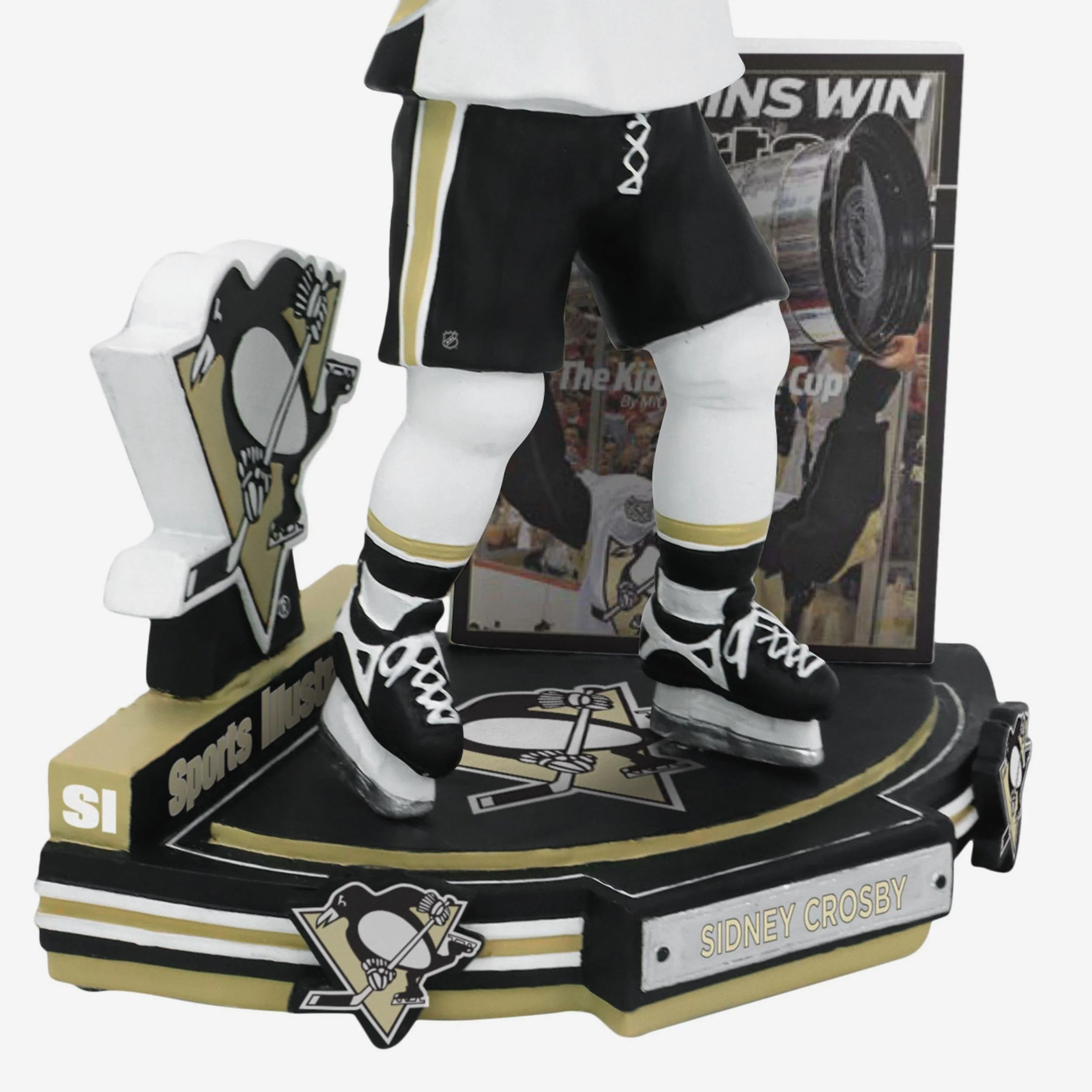Sidney Crosby Pittsburgh Penguins The Kid and The Cup Sports Illustrated Cover Bobblehead - Image 3