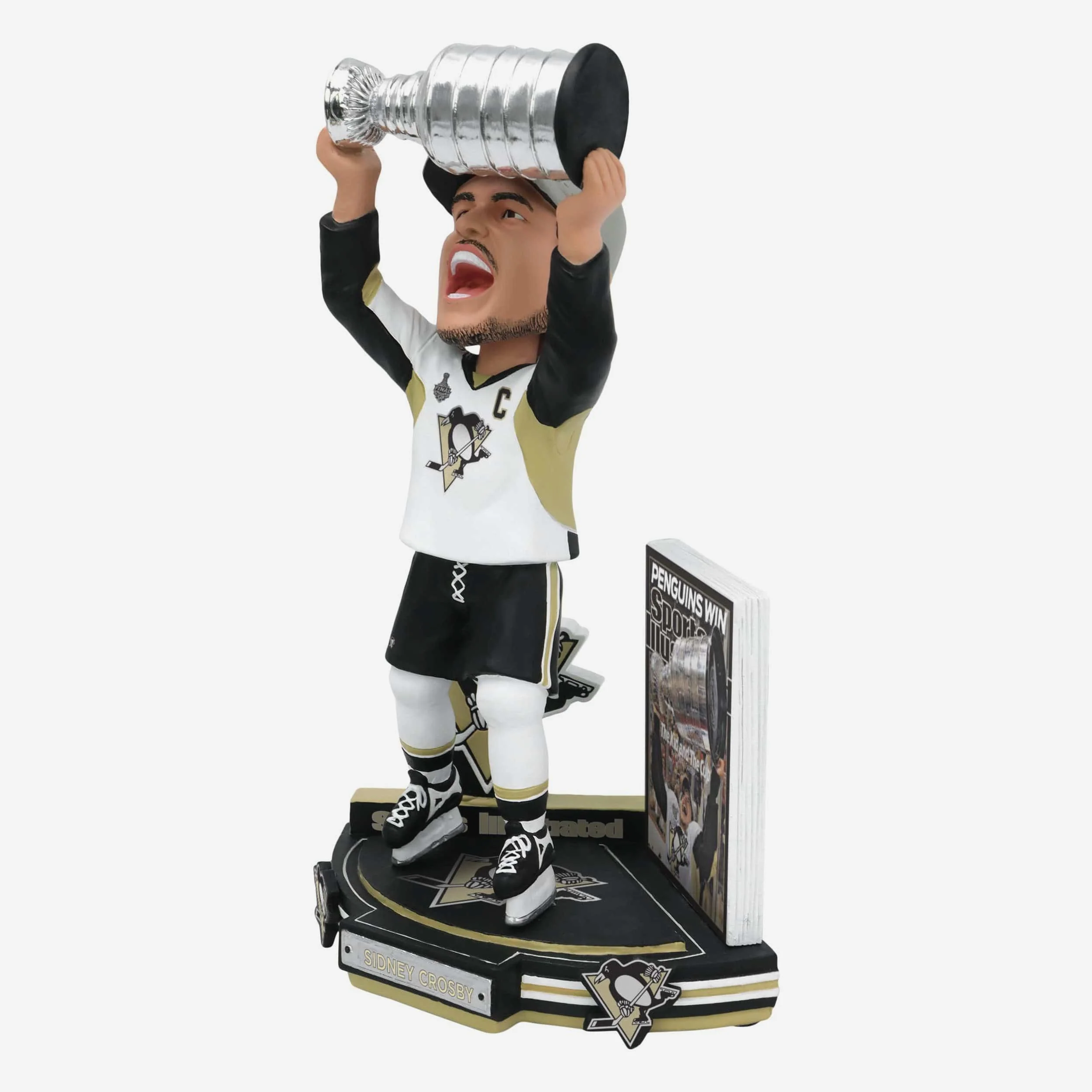 Sidney Crosby Pittsburgh Penguins The Kid and The Cup Sports Illustrated Cover Bobblehead - Image 5