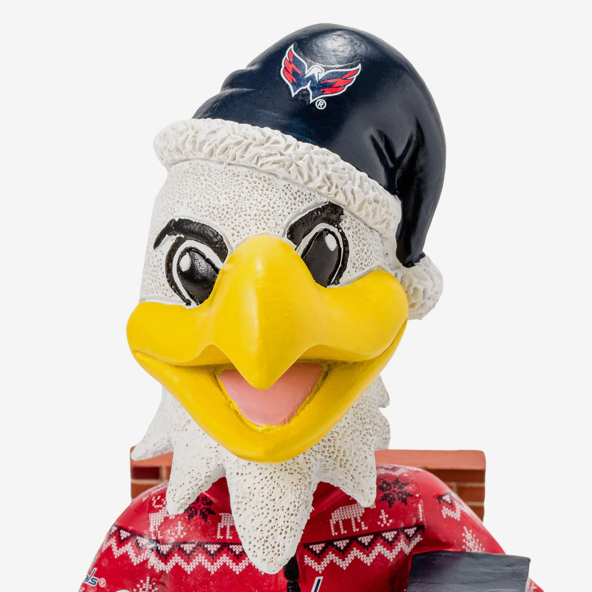 Slapshot Washington Capitals Holiday Mascot Bobblehead - Image 2