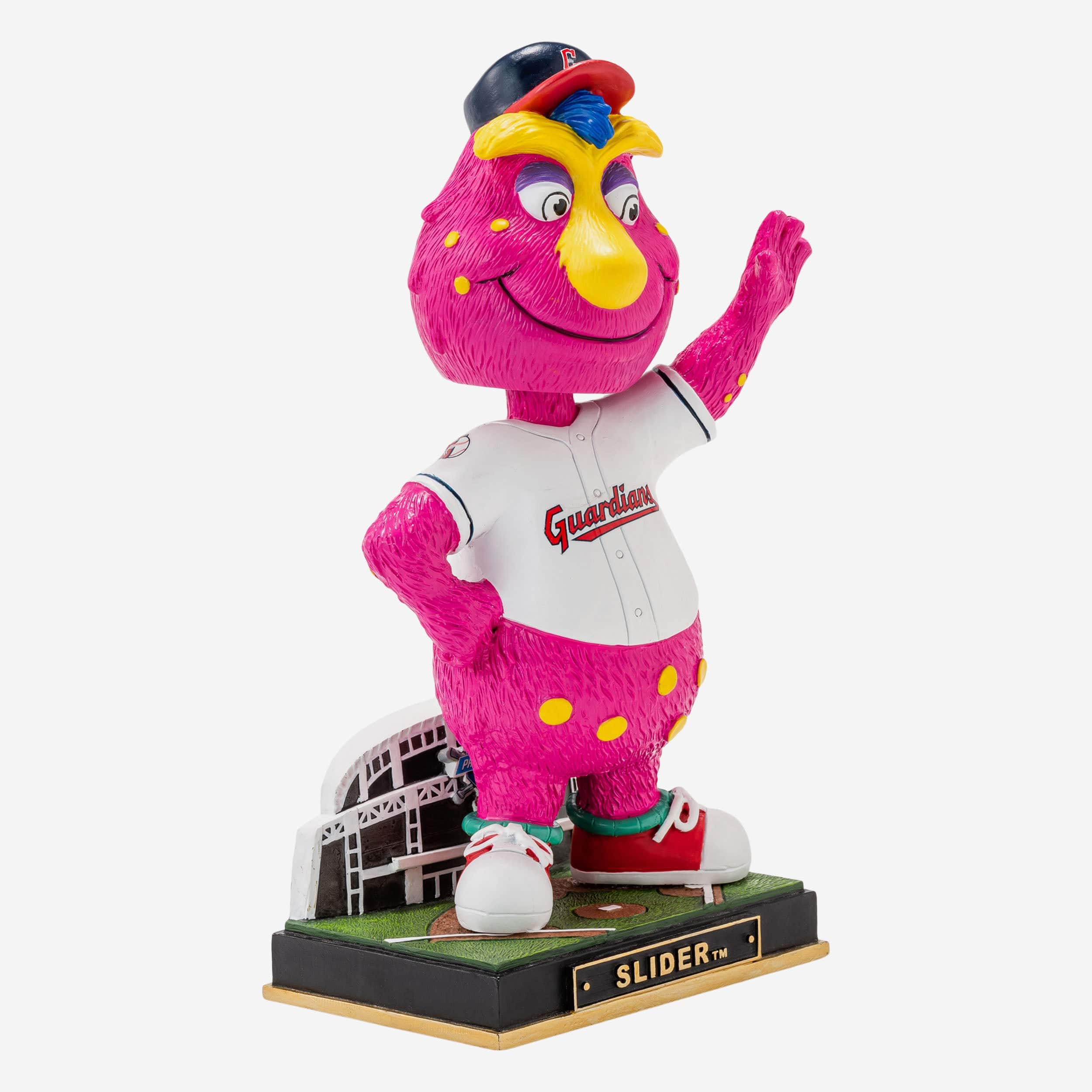 Slider Cleveland Guardians Gate Series Mascot Bobblehead - Image 4
