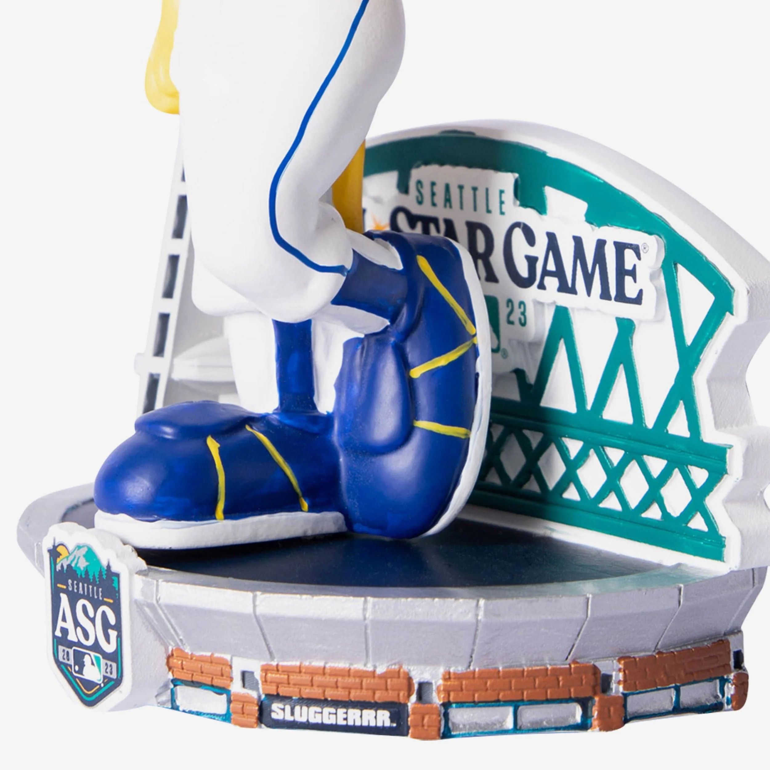 Sluggerrr Kansas City Royals 2023 All-Star Bobbles on Parade Mascot Bobblehead - Image 3