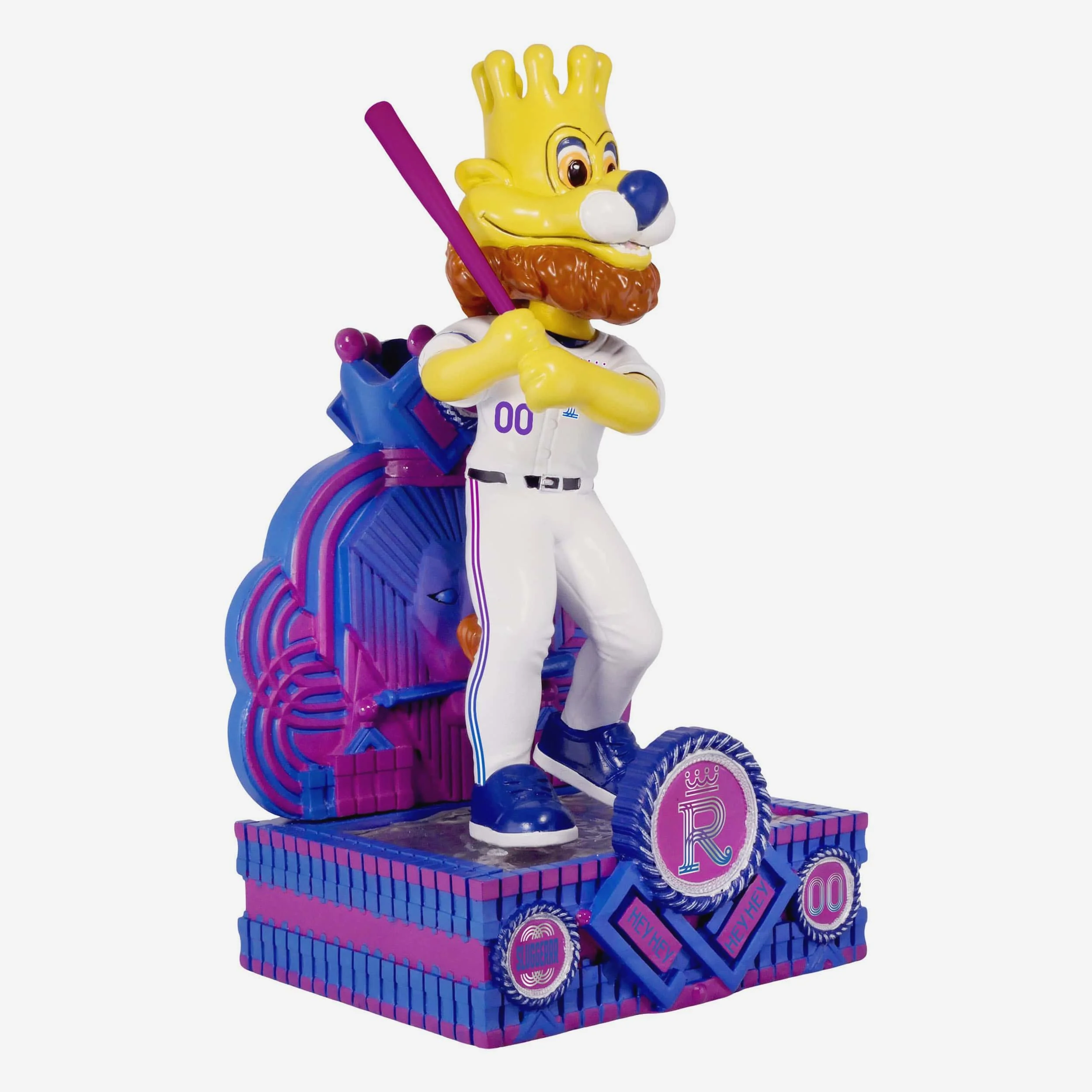 Sluggerrr Kansas City Royals 2026 City Connect Jersey Mascot Bobblehead - Image 4