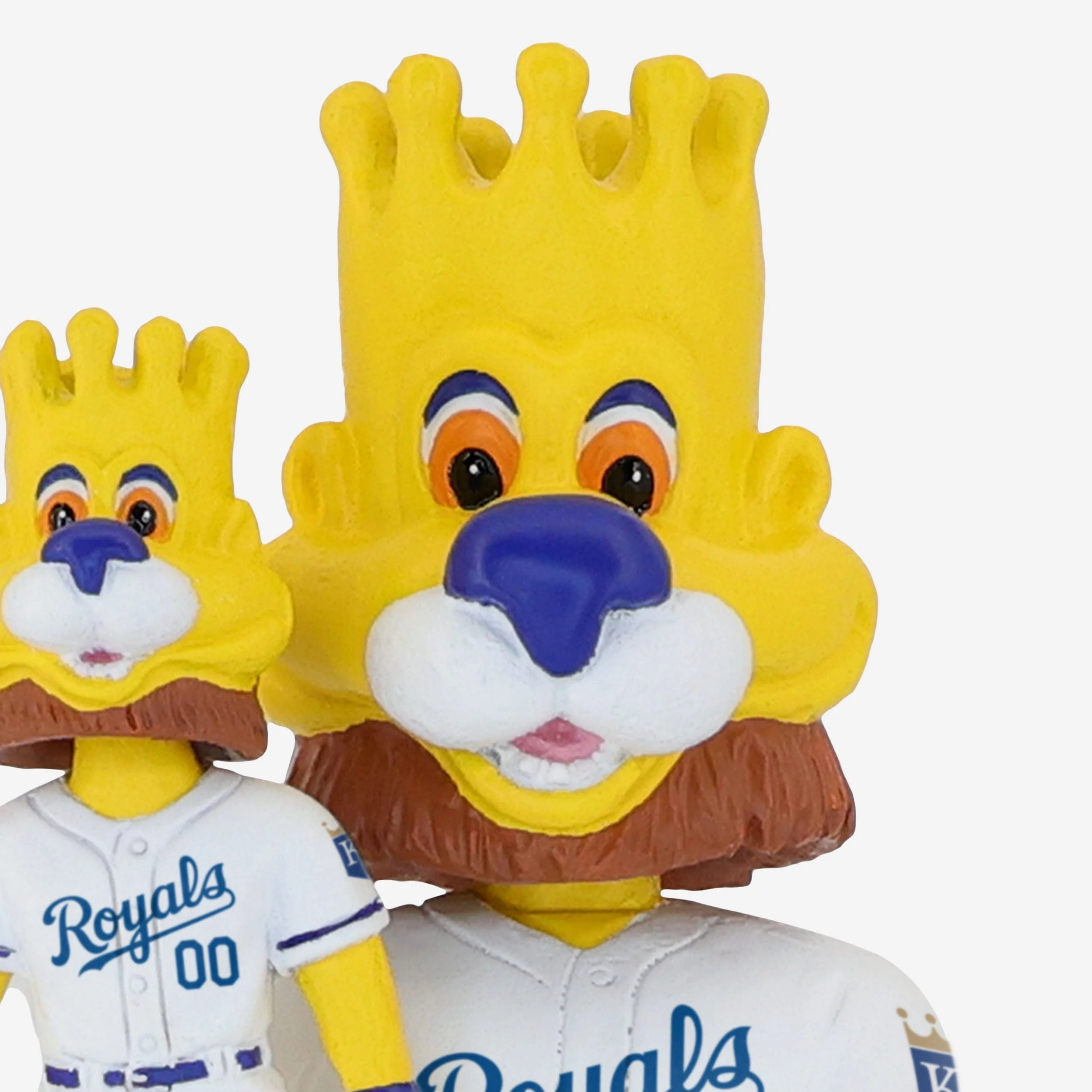 Sluggerrr Kansas City Royals Bobble Dubblz Mascot Bobblehead - Image 2