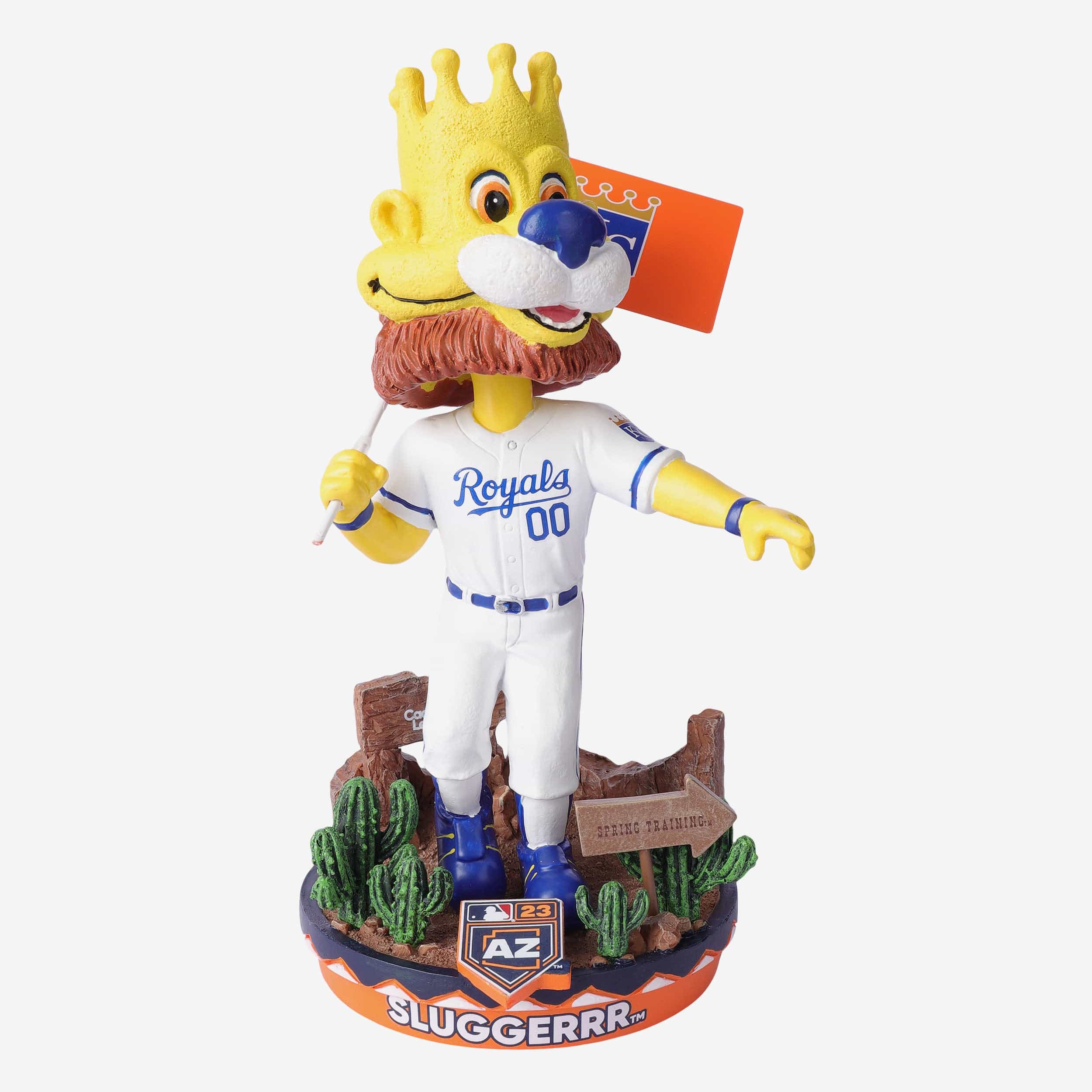 Sluggerrr Kansas City Royals Cactus League Mascot Bobblehead