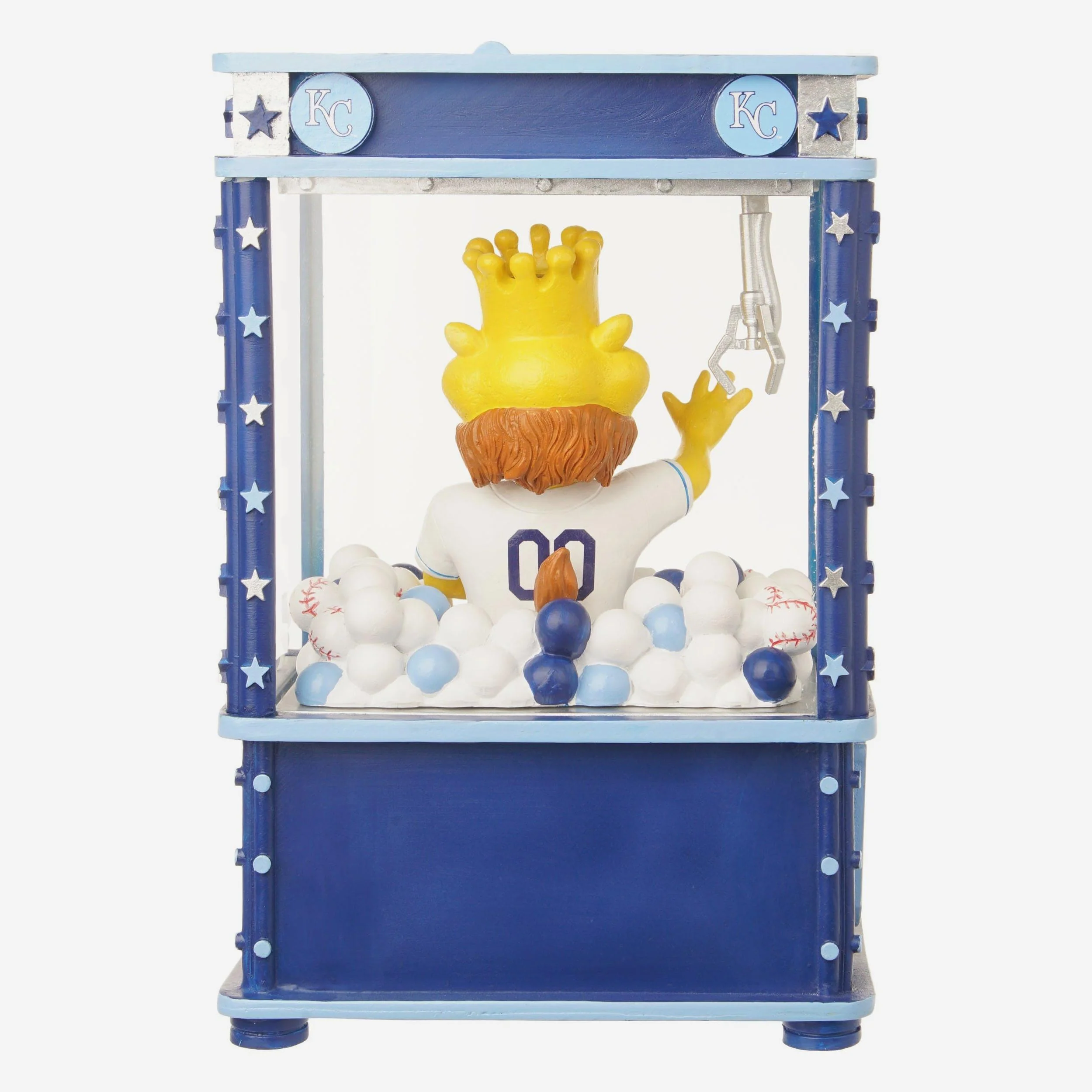 Sluggerrr Kansas City Royals Claw Machine Mascot Bobblehead - Image 5