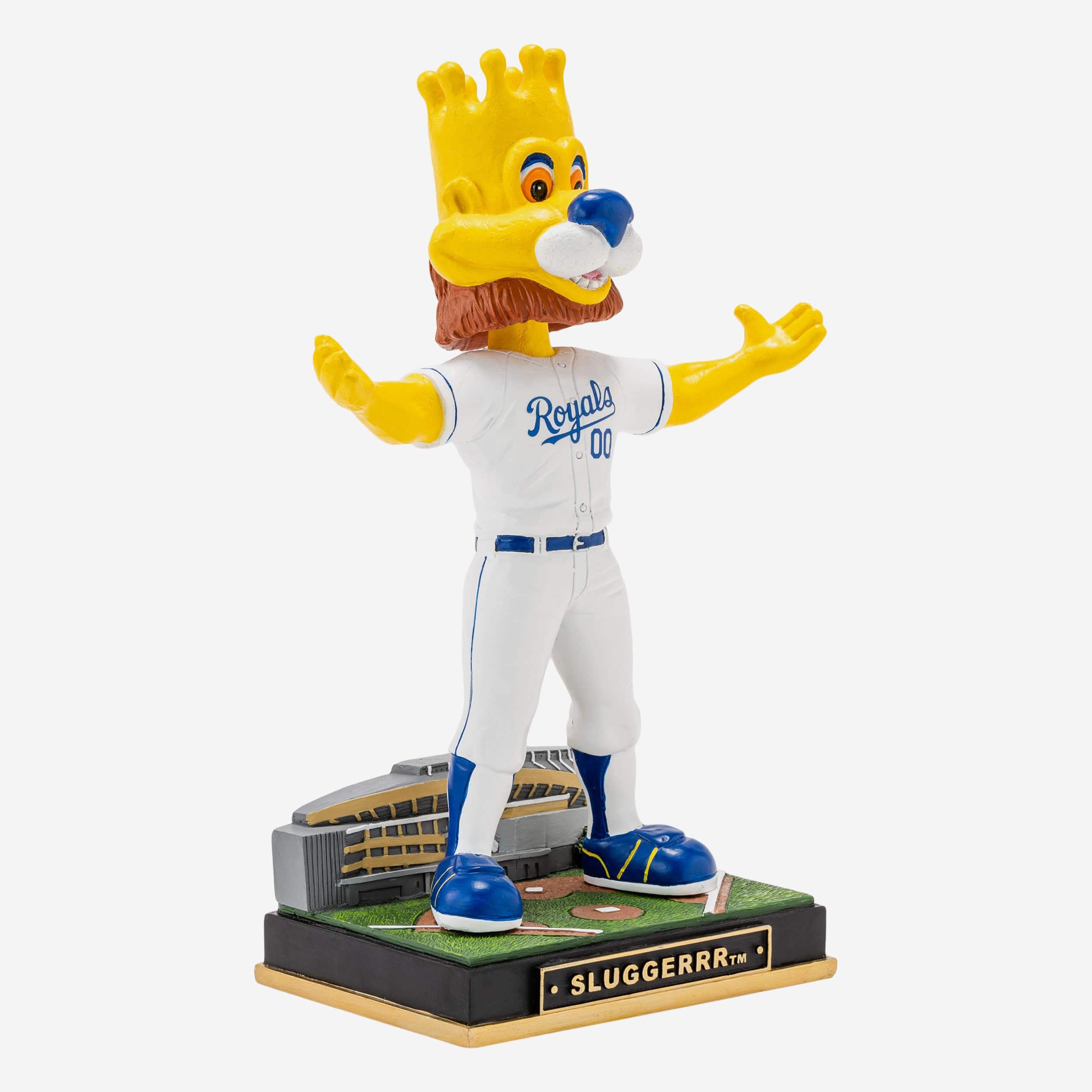 Sluggerrr Kansas City Royals Gate Series Mascot Bobblehead - Image 4