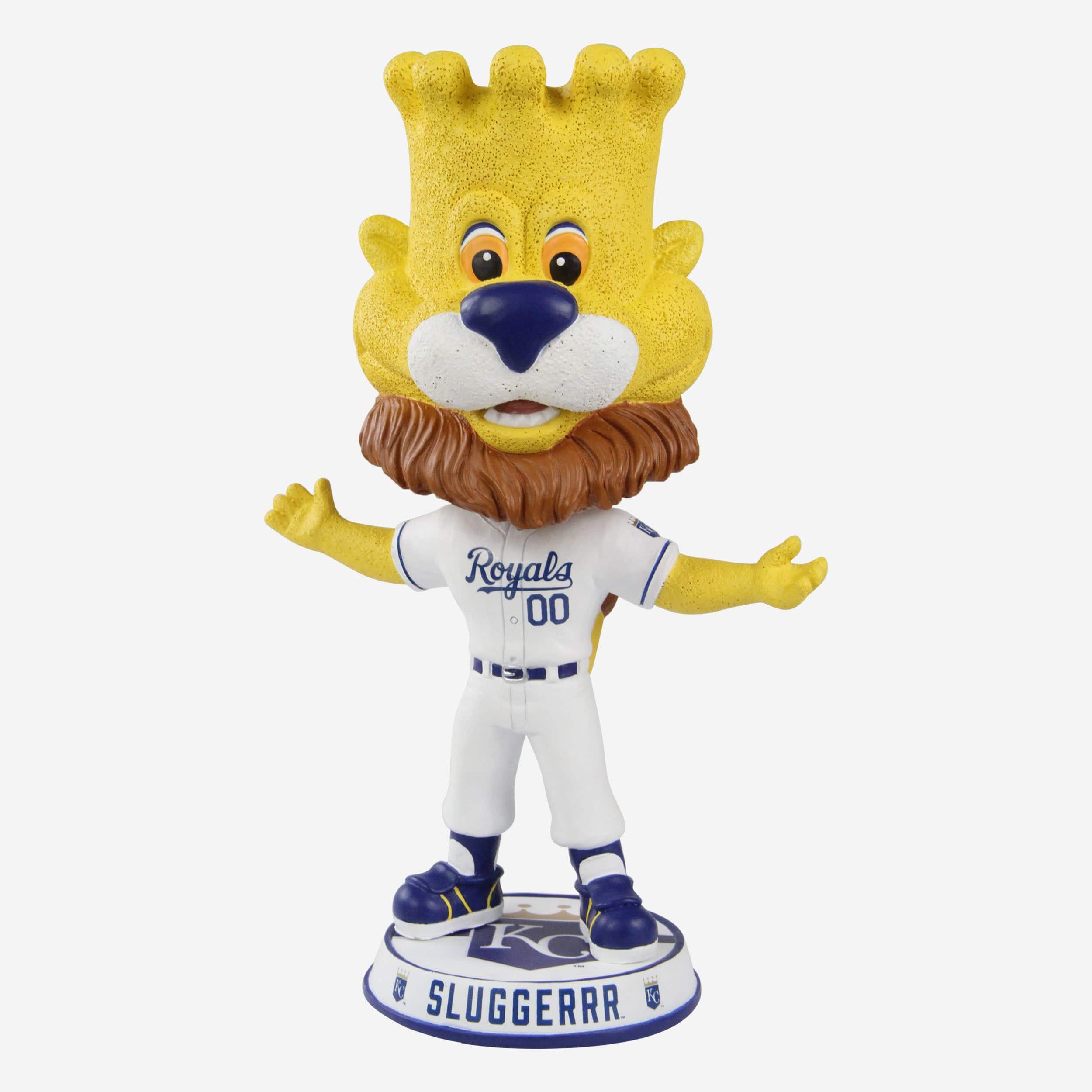 Sluggerrr Kansas City Royals Mascot Bighead Bobblehead