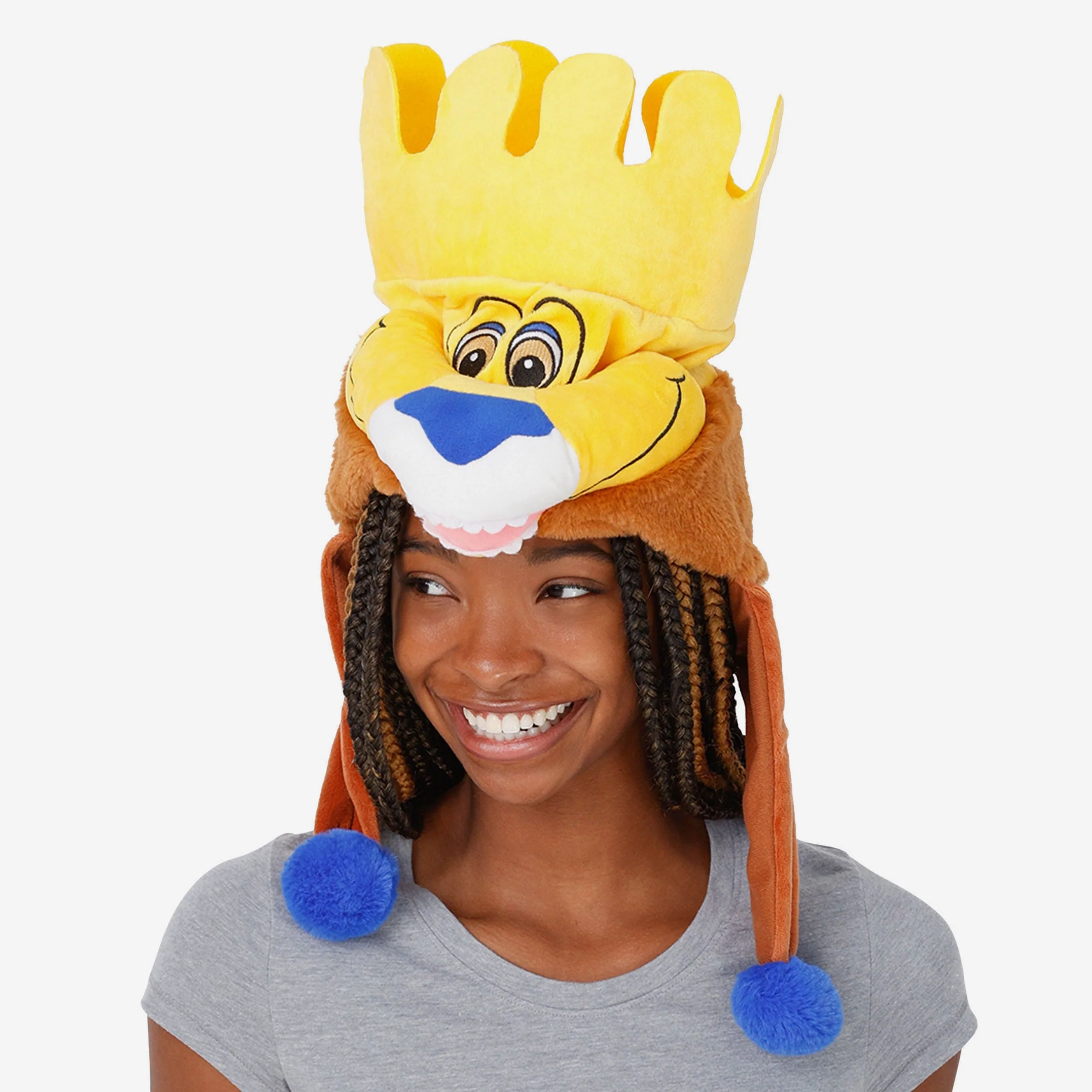 Sluggerrr Kansas City Royals Mascot Plush Hat - Image 3