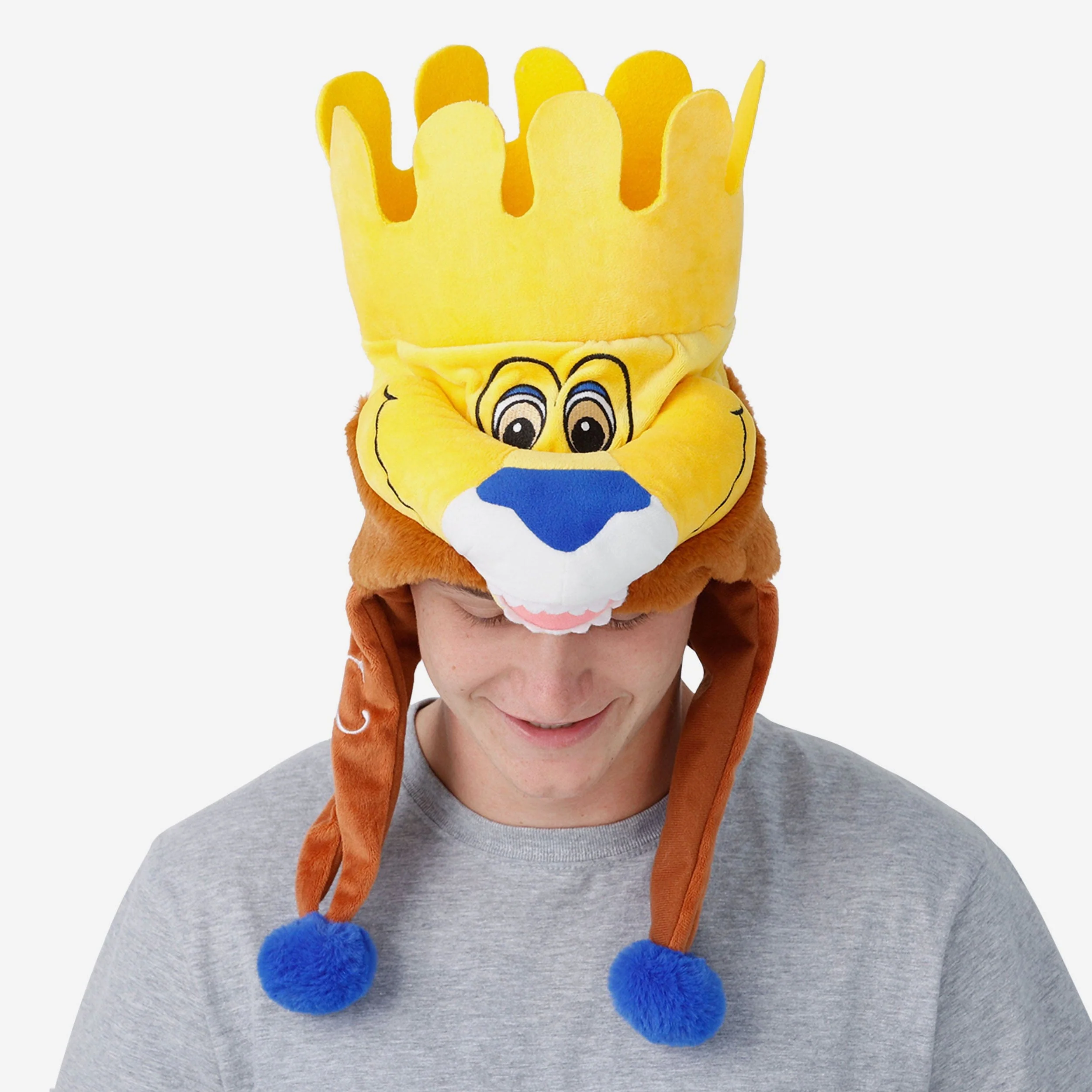 Sluggerrr Kansas City Royals Mascot Plush Hat - Image 4