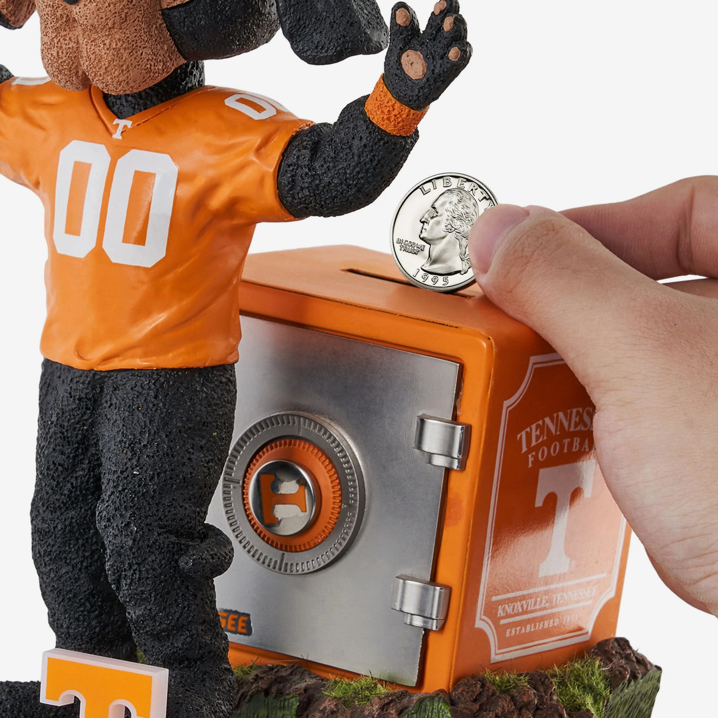Smokey Tennessee Volunteers Mascot Bank Bobblehead - Image 3