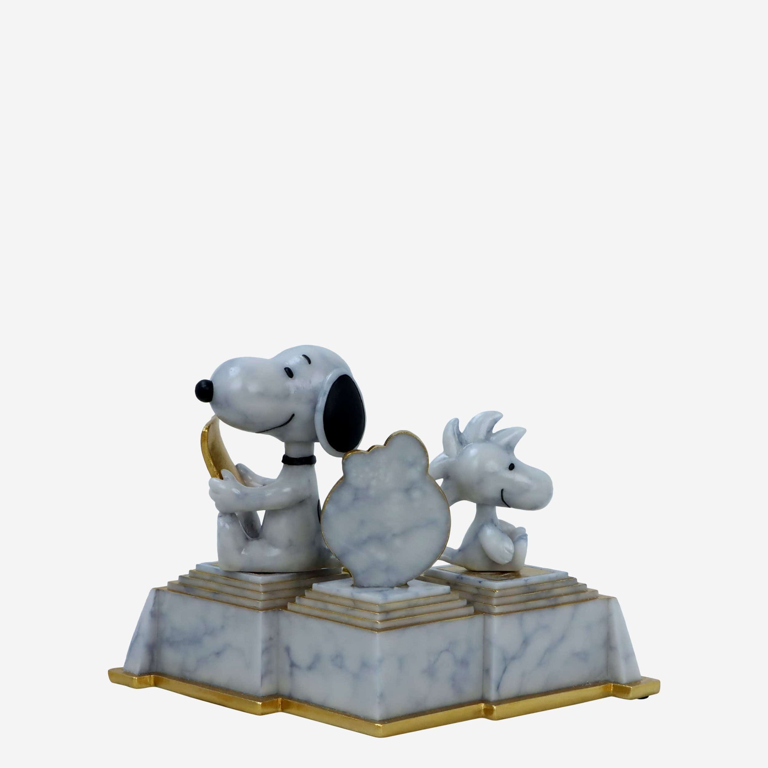 Snoopy & Woodstock Peanuts 75th Anniversary First Appearance Comic Strip Dual Bobblehead - Image 6