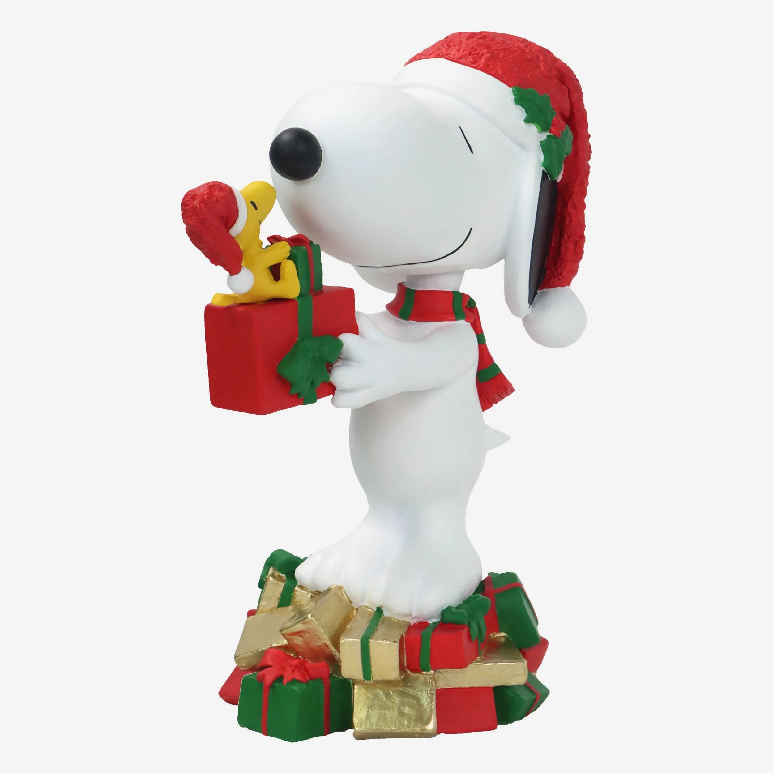 Snoopy & Woodstock Peanuts Christmas Presents Bobblehead - Image 4