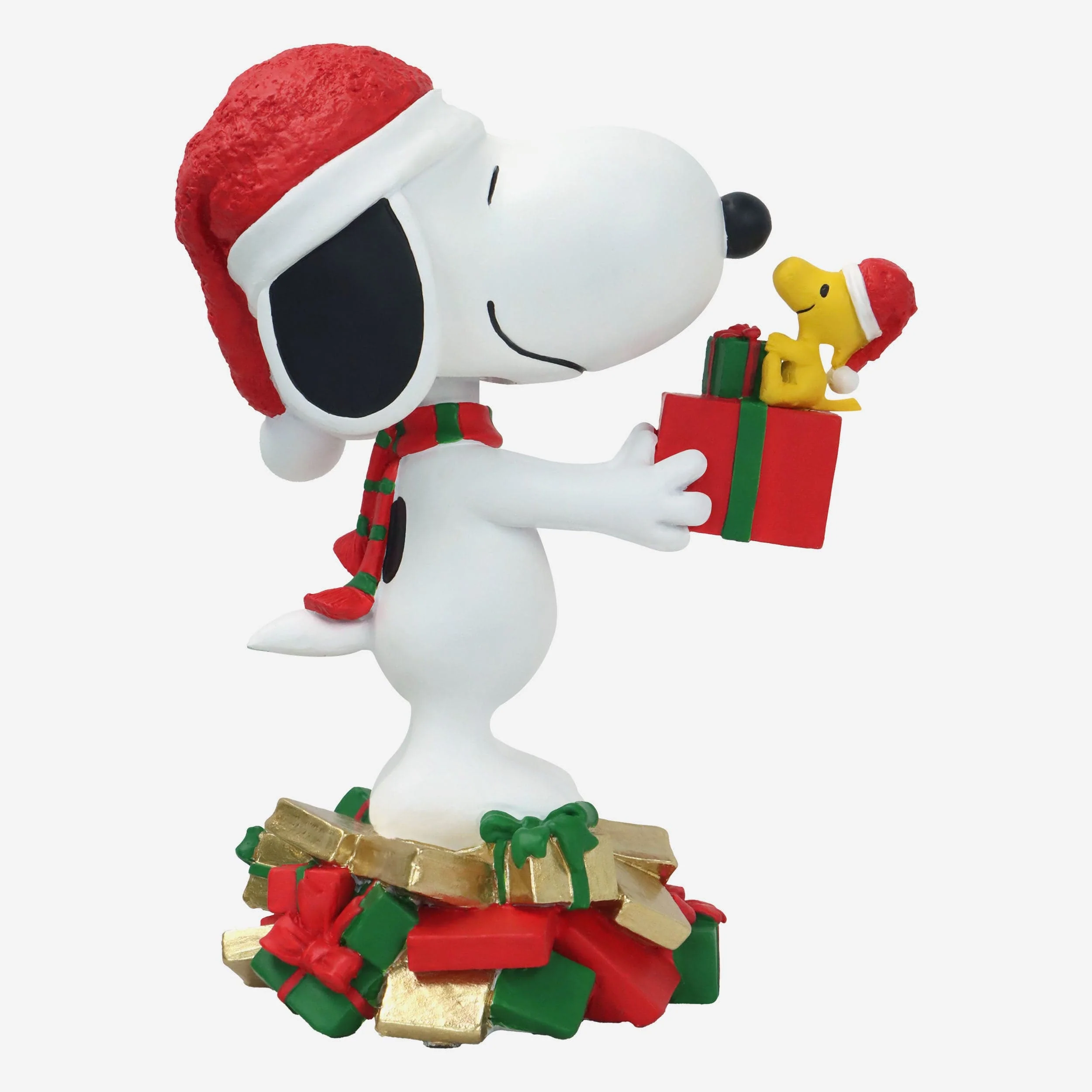 Snoopy & Woodstock Peanuts Christmas Presents Bobblehead - Image 5
