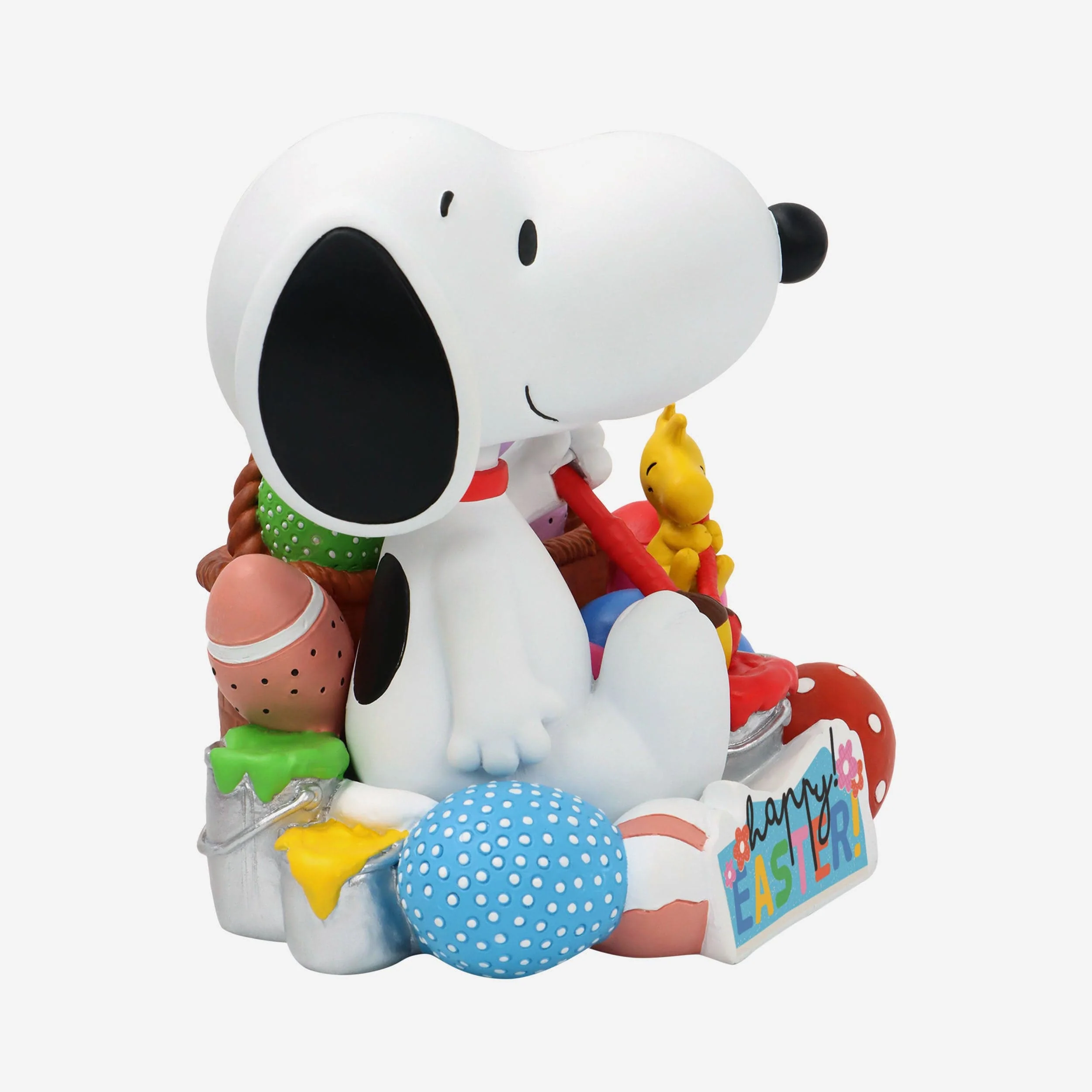 Snoopy & Woodstock Peanuts Easter Basket Bobblehead - Image 4