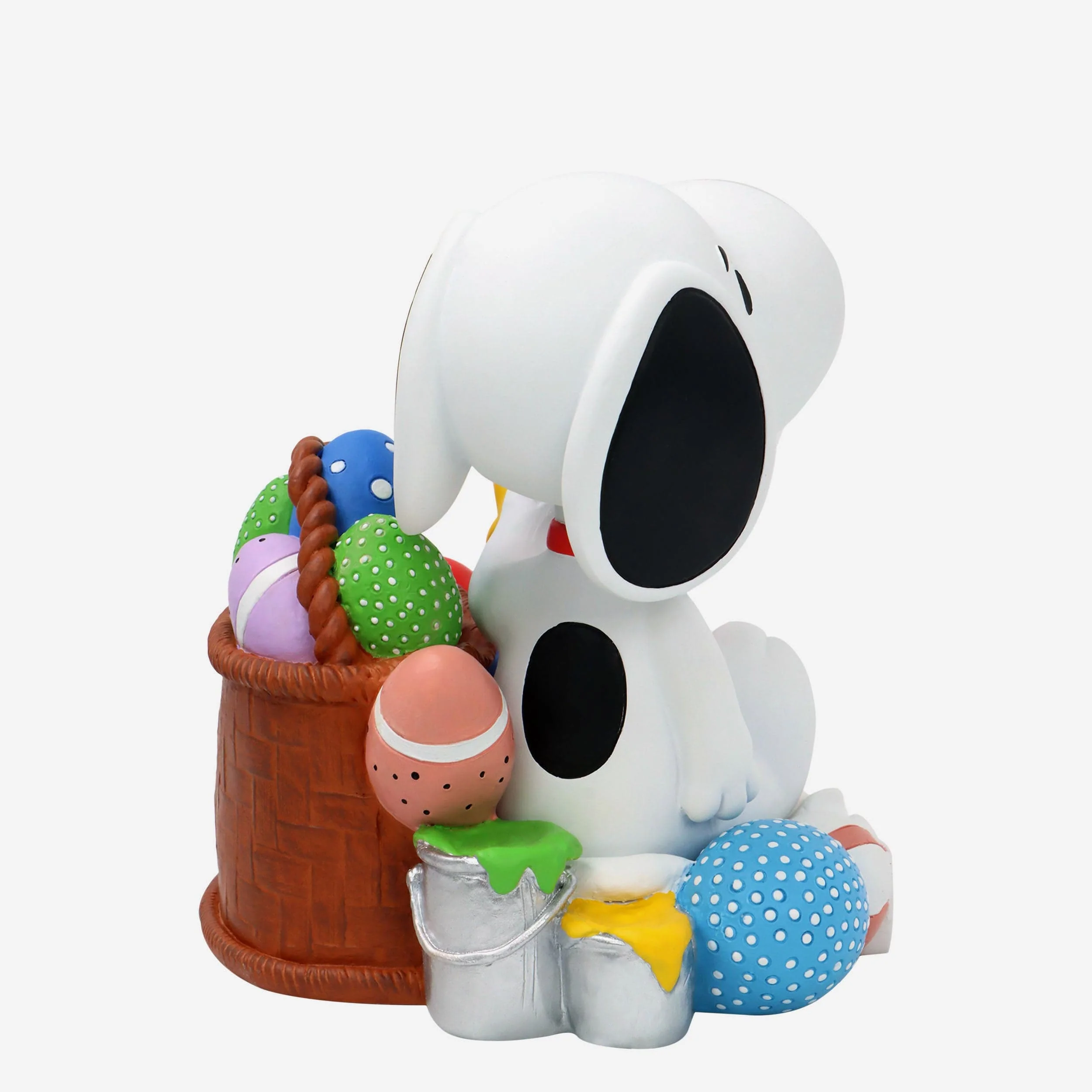 Snoopy & Woodstock Peanuts Easter Basket Bobblehead - Image 5