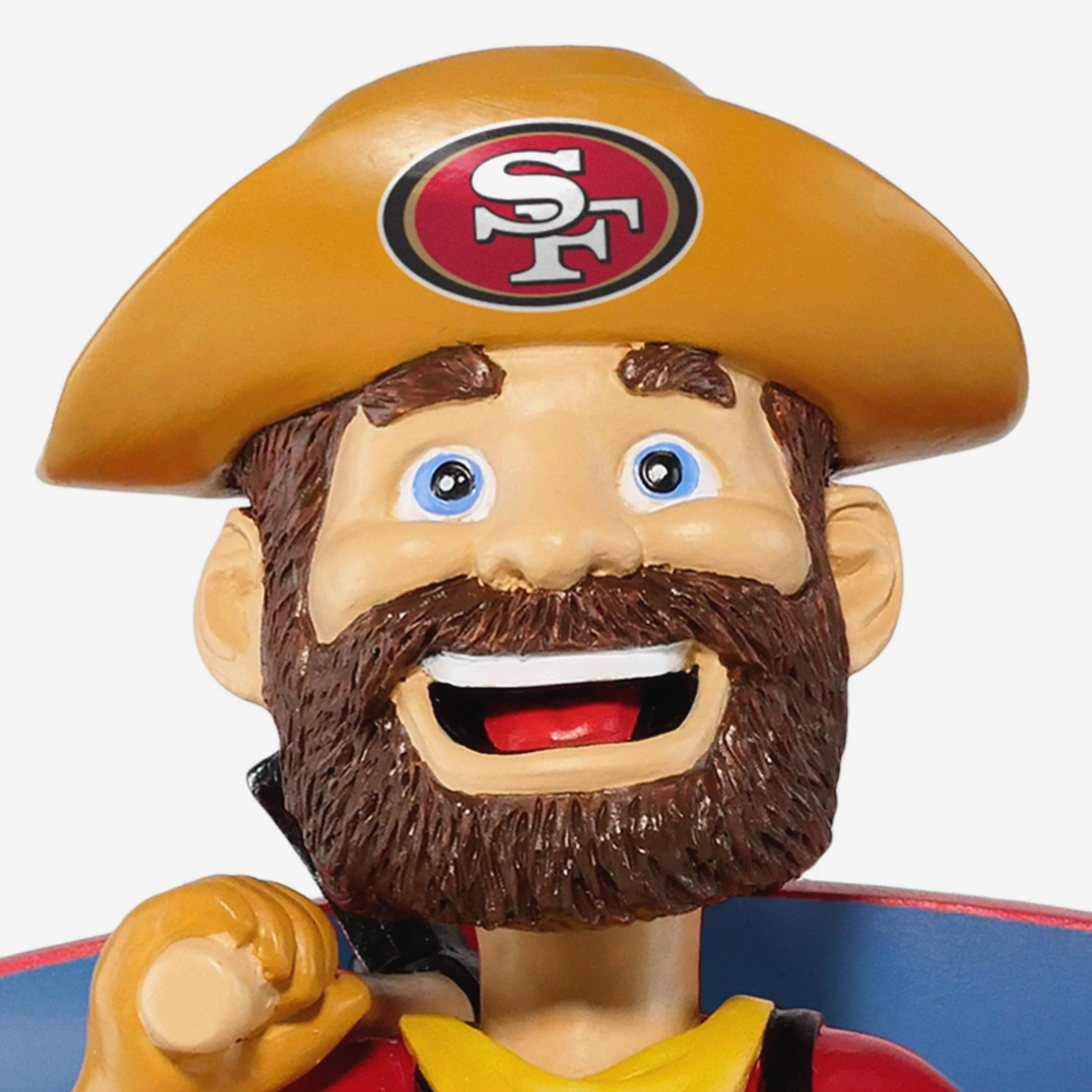 Sourdough Sam San Francisco 49ers Greetings From Mascot Bobblehead - Image 2