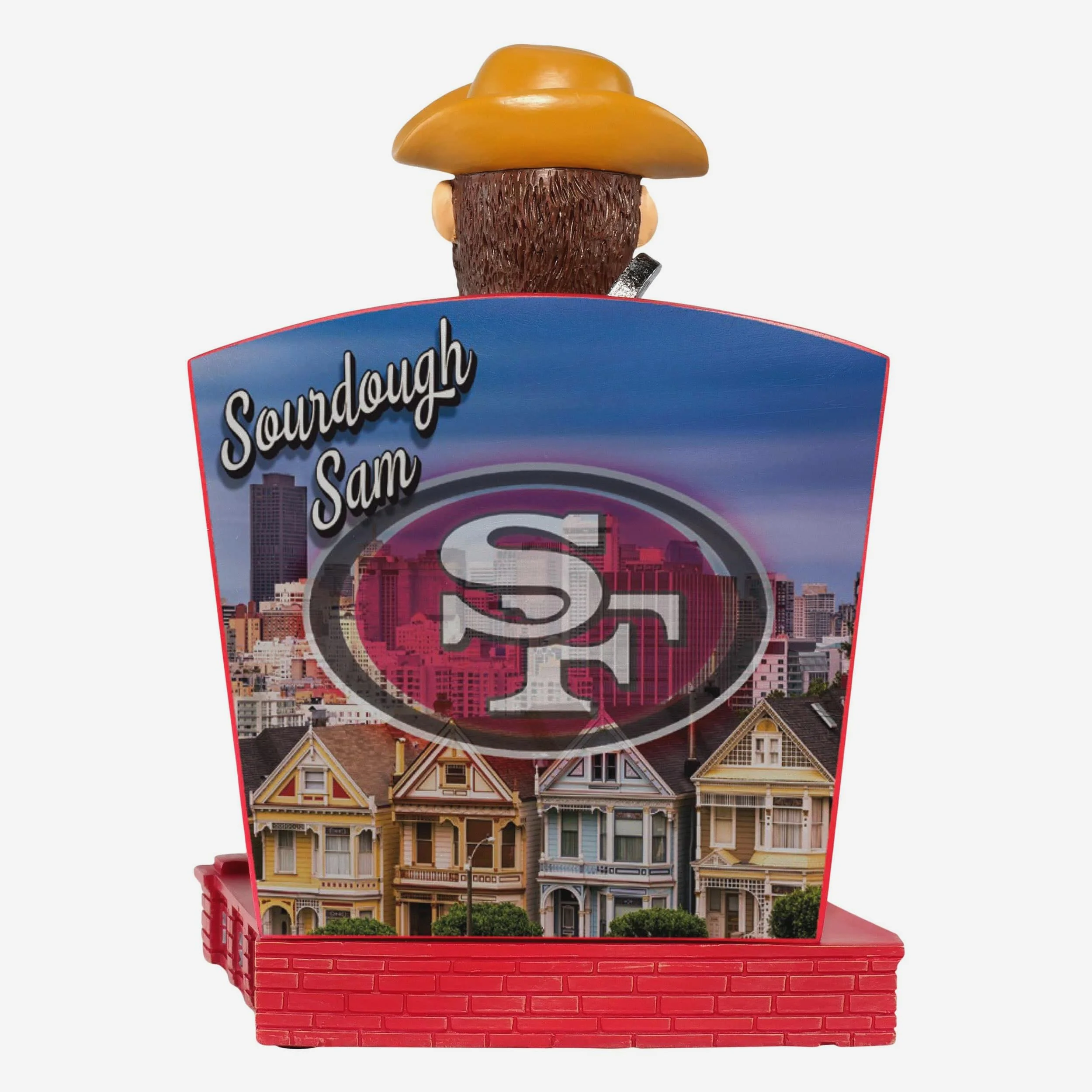 Sourdough Sam San Francisco 49ers Greetings From Mascot Bobblehead - Image 5