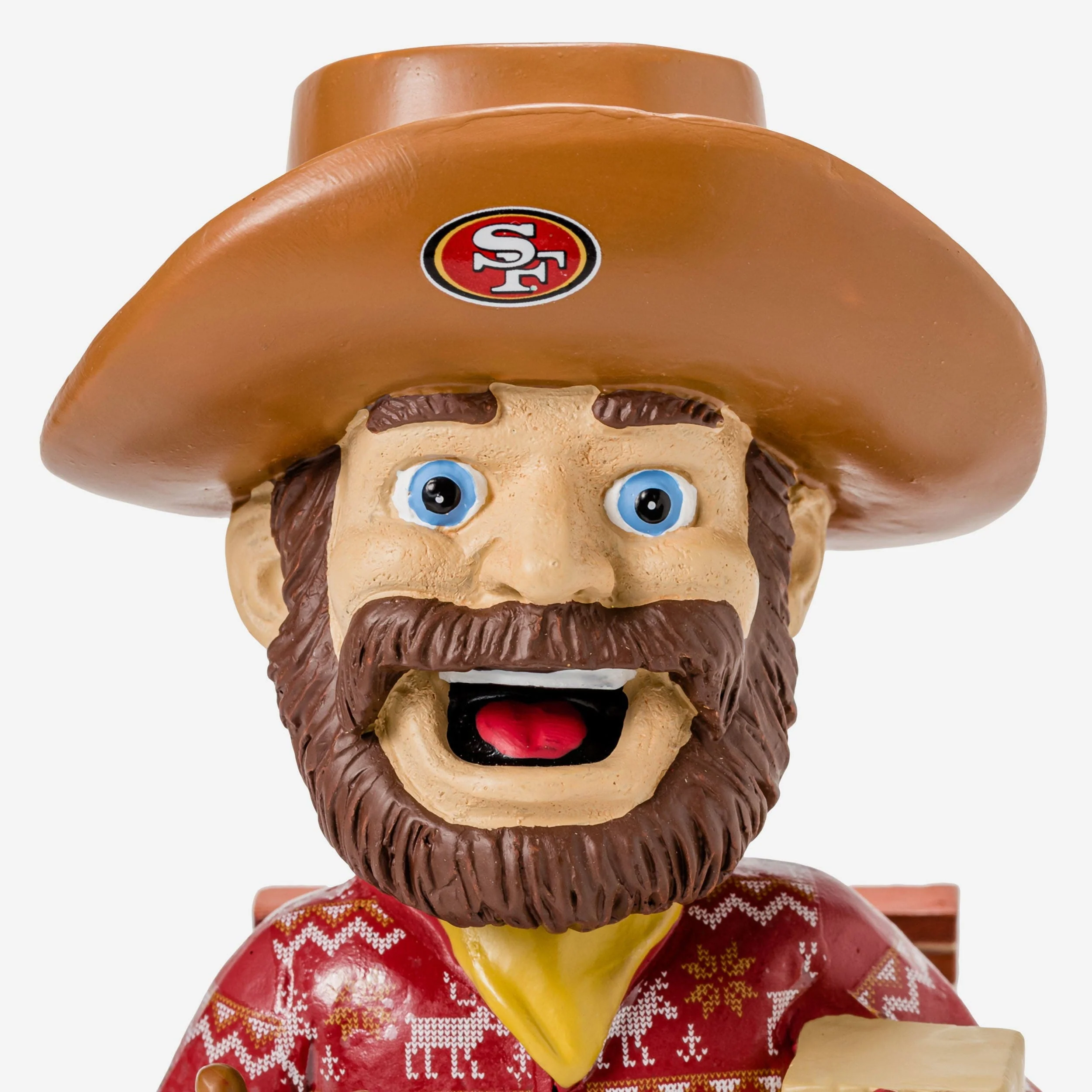 Sourdough San Francisco 49ers Holiday Mascot Bobblehead - Image 2