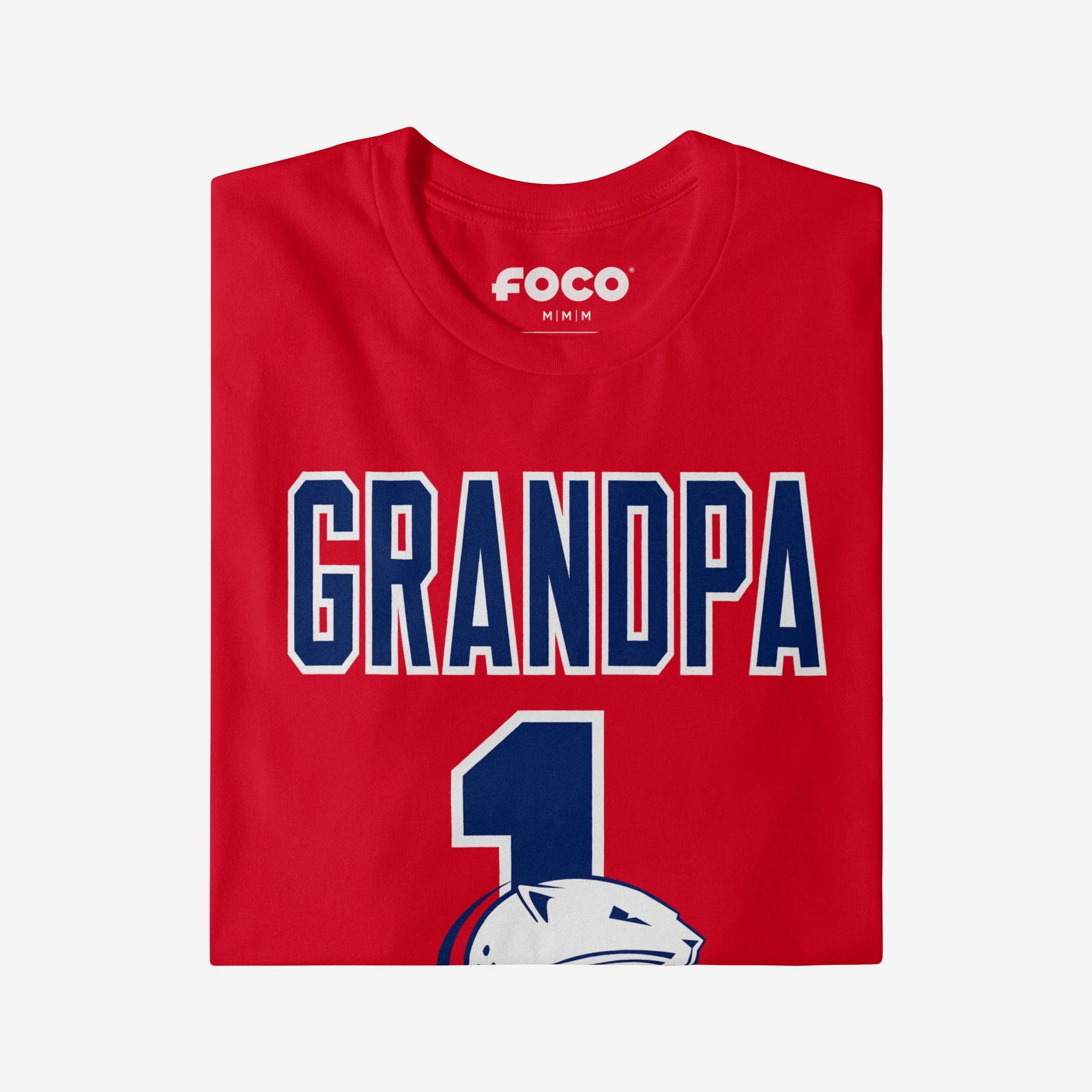 South Alabama Jaguars Number 1 Grandpa T-Shirt - Image 3