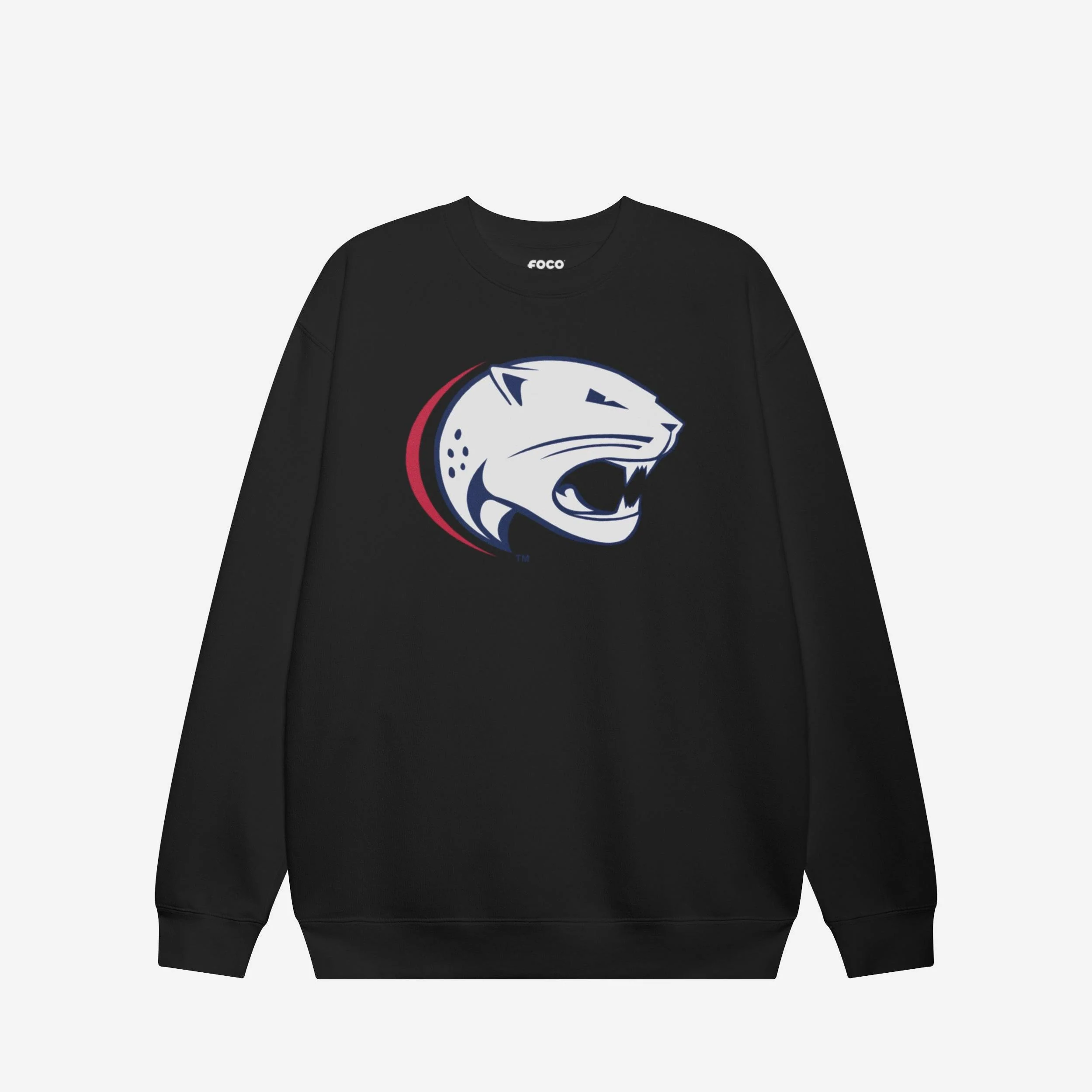 South Alabama Jaguars Primary Logo Crew Neck Sweatshirt - Image 3