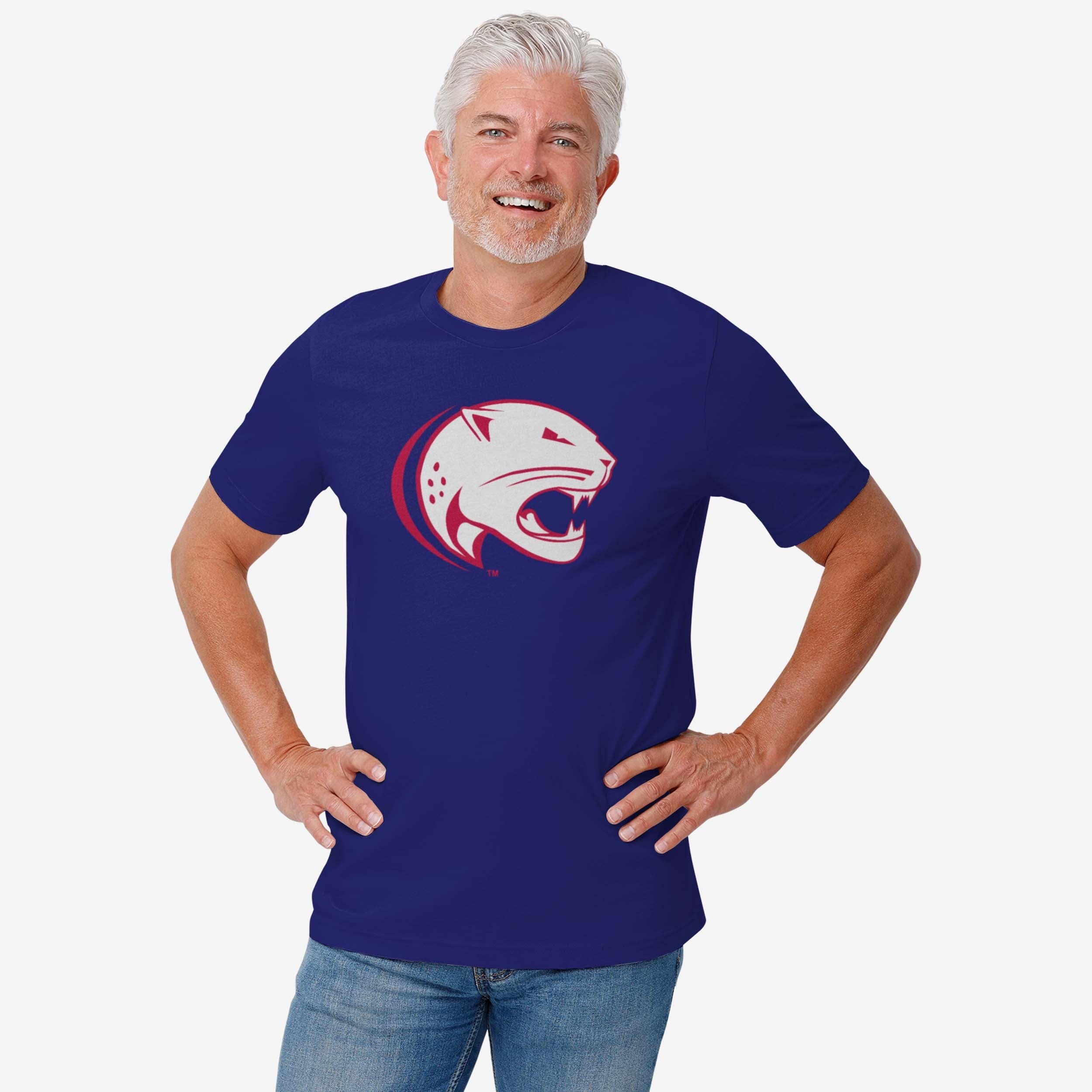 South Alabama Jaguars Primary Logo T-Shirt - Image 2